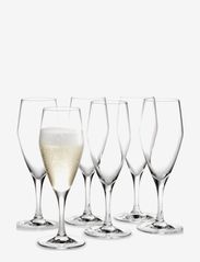 Holmegaard - Perfection Champagne Glass 23 cl 6 pcs. - viinilasit - clear - 0