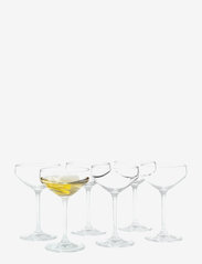 Holmegaard - Perfection Martini Glass 29 cl 6 pcs. - kokteilių stiklinės ir martinio taurės - clear - 1
