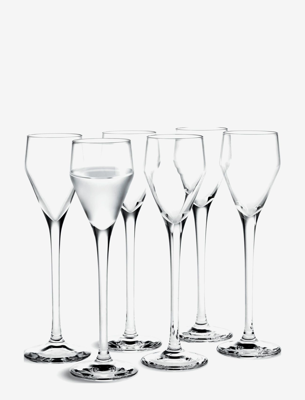 Holmegaard - Perfection Shot Glass 5,5 cl 6 pcs. - shot glaasjes - clear - 0