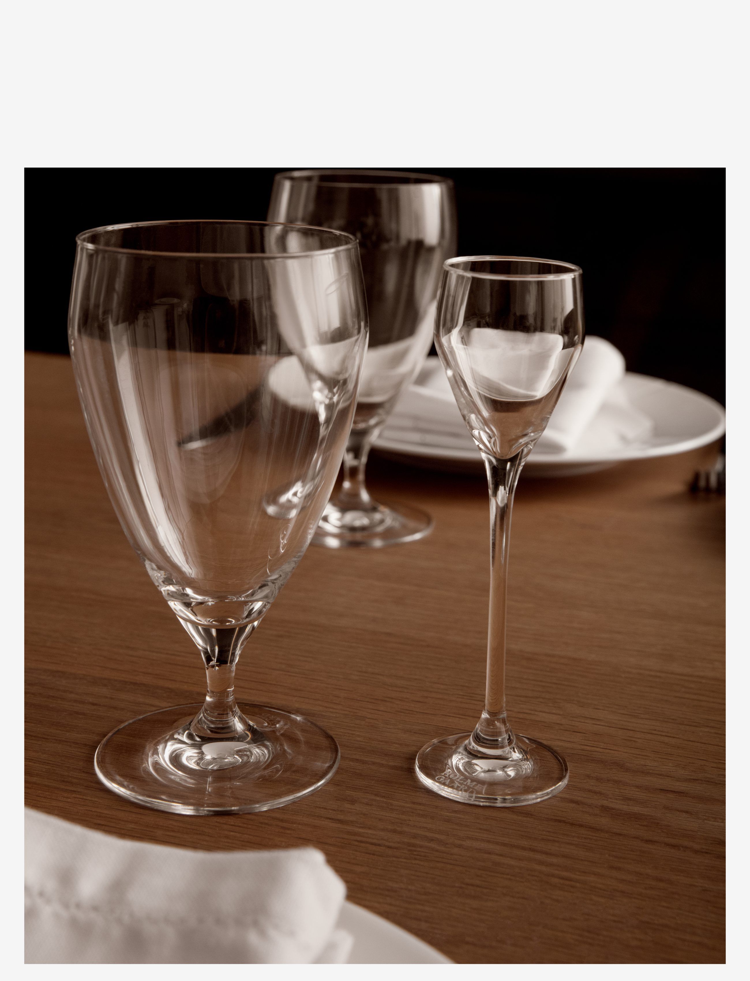 Holmegaard - Perfection Shot Glass 5,5 cl 6 pcs. - verres à shot - clear - 1