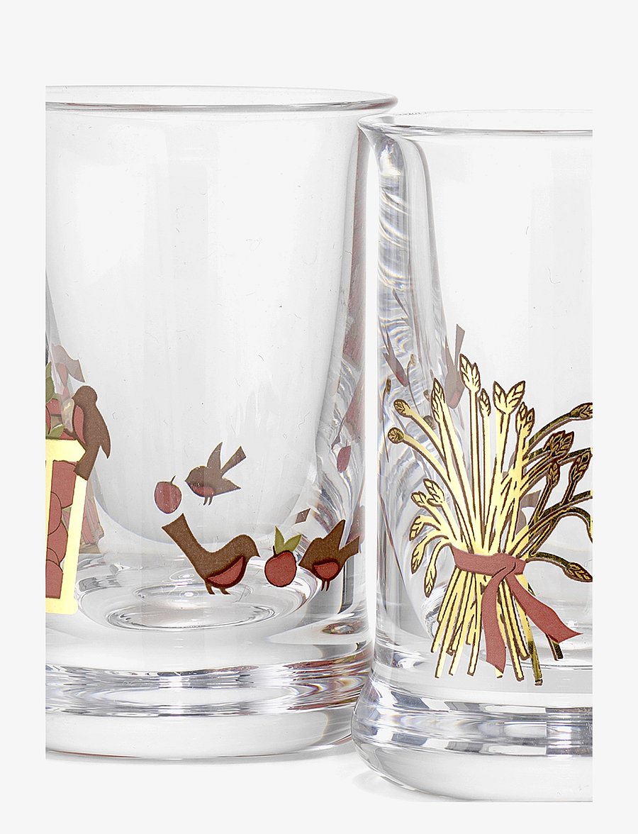 Holmegaard - Holmegaard Christmas Dram Glass 2022 3 cl multi 2 pcs. - multi - 1