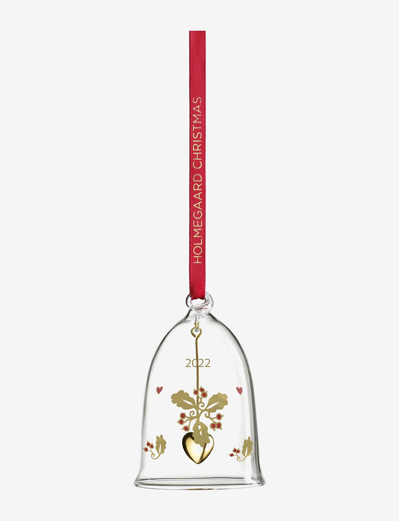 Holmegaard - Ann-Sofi Romme Annual Christmas Bell 2022 clear - lowest prices - clear - 0