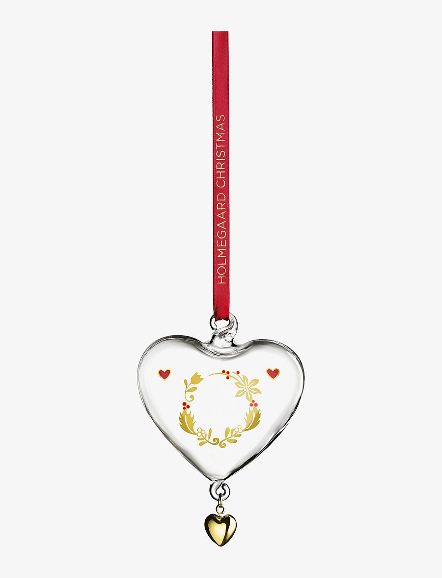 Holmegaard - Ann-Sofi Romme Annual Christmas Heart 2023 small clear - clear - 0