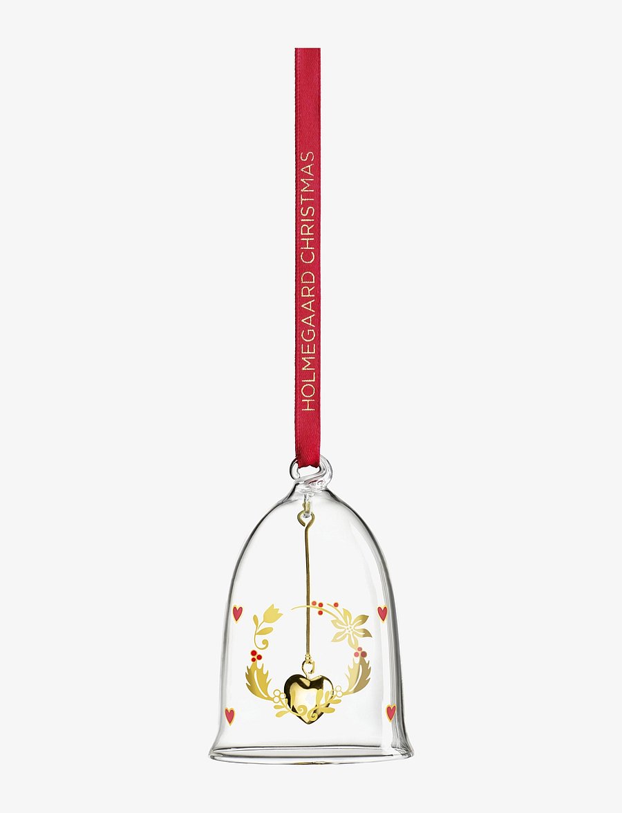 Holmegaard - Ann-Sofi Romme Annual Christmas Bell 2023 small clear - clear - 0