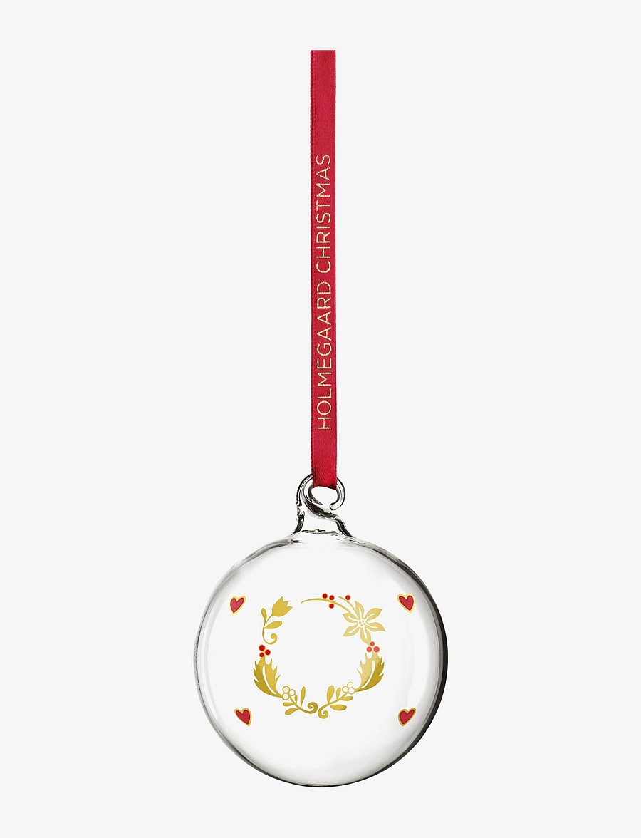 Holmegaard - Ann-Sofi Romme Annual Christmas Bauble 2023 small clear - clear - 0