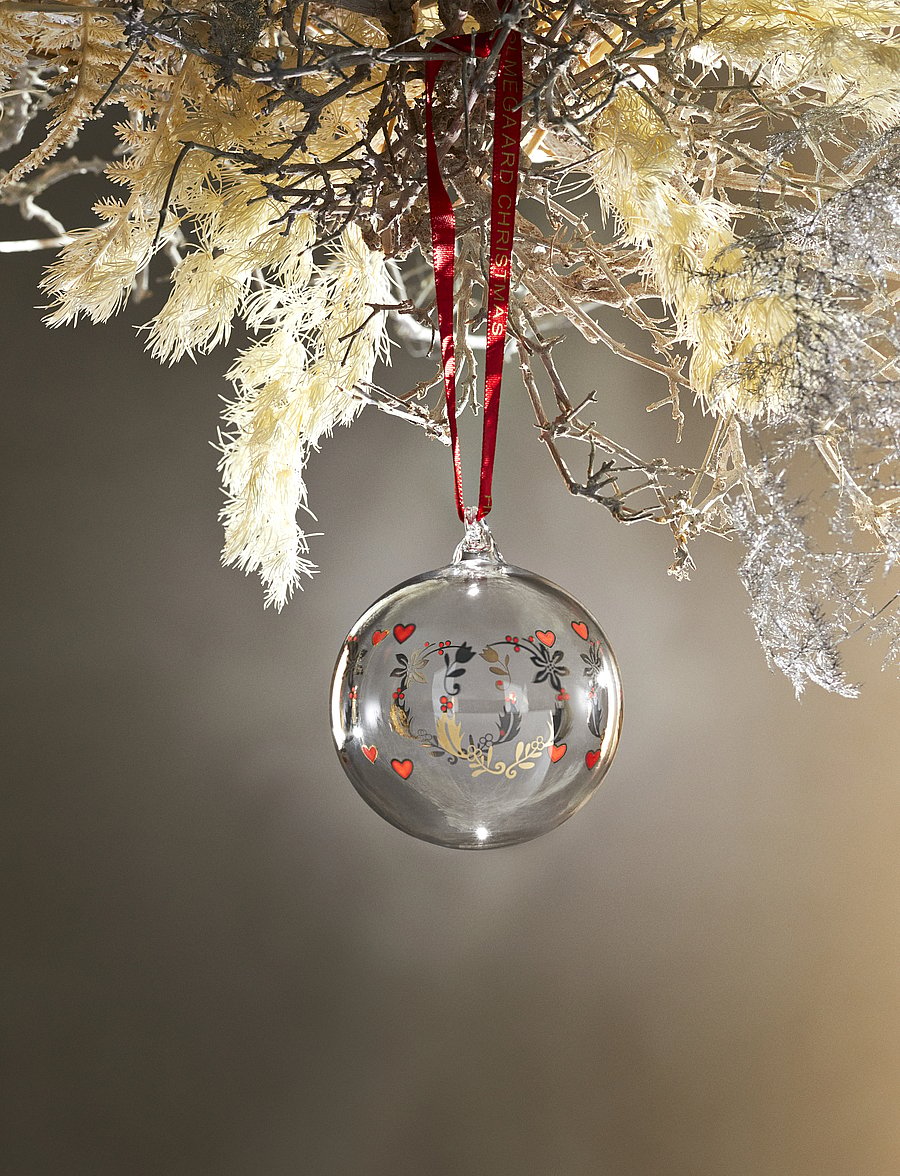 Holmegaard - Ann-Sofi Romme Annual Christmas Bauble 2023 small clear - clear - 1