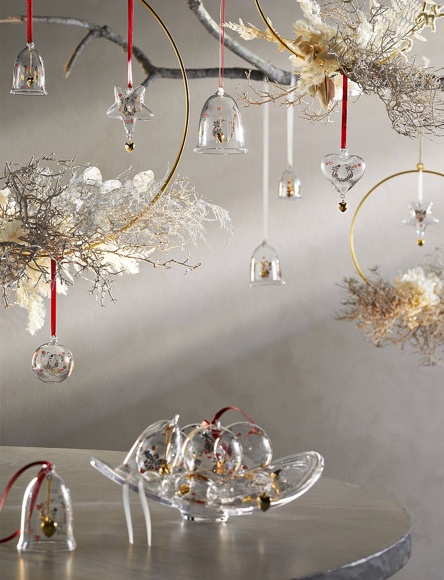 Holmegaard - Ann-Sofi Romme Annual Christmas Bell 2023 large clear - clear - 3