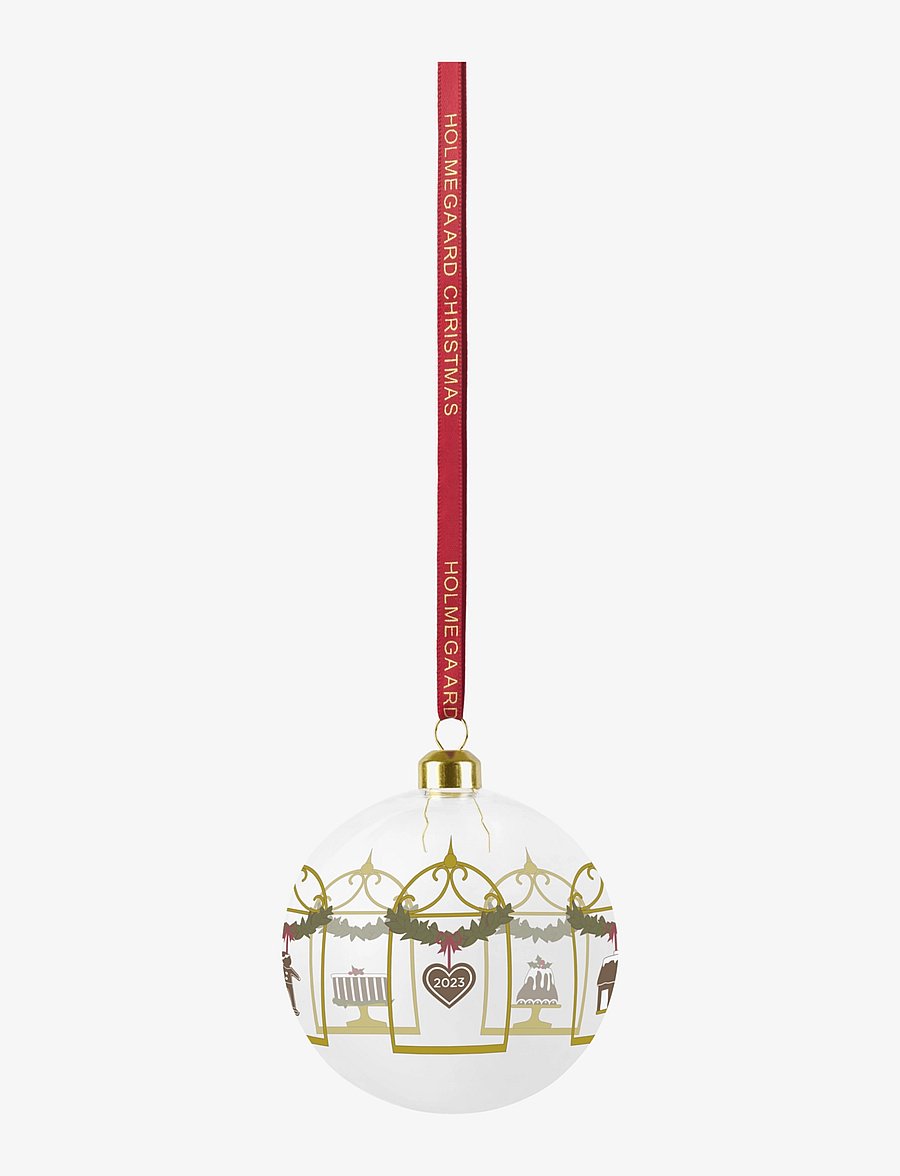 Holmegaard - Holmegaard Christmas Annual Christmas Bauble 2023 clear - clear - 0
