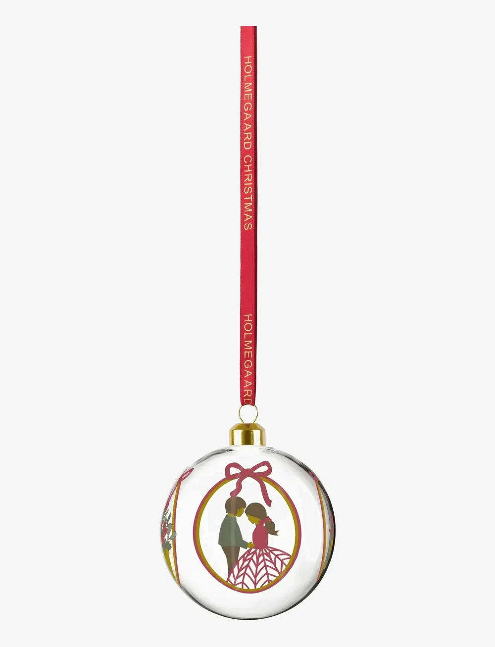 Holmegaard - Holmegaard Christmas Annual Christmas Bauble 2025 clear - weihnachtskugeln - clear - 1