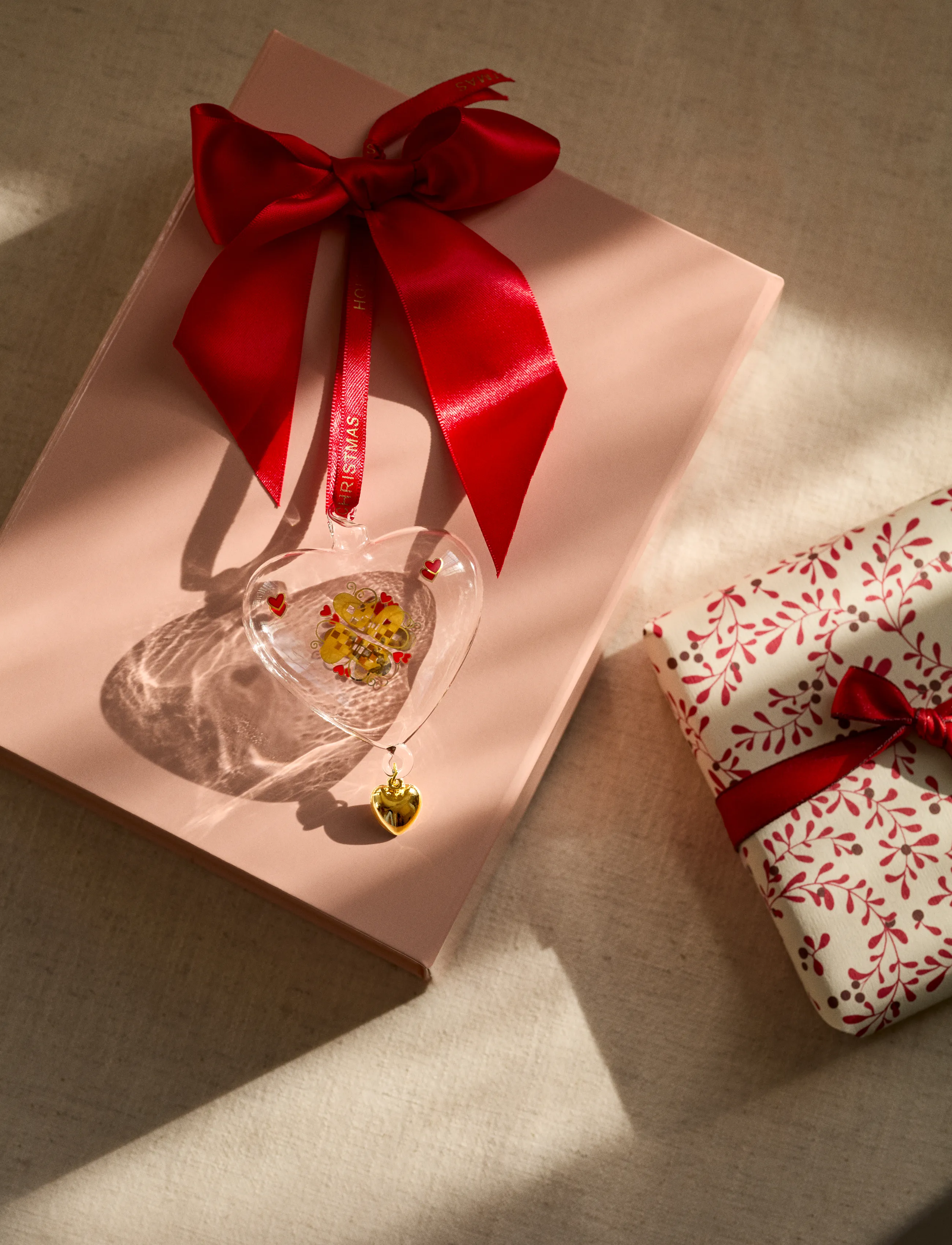 Holmegaard - Ann-Sofi Romme Annual Christmas Heart 2026 small clear - clear - 0