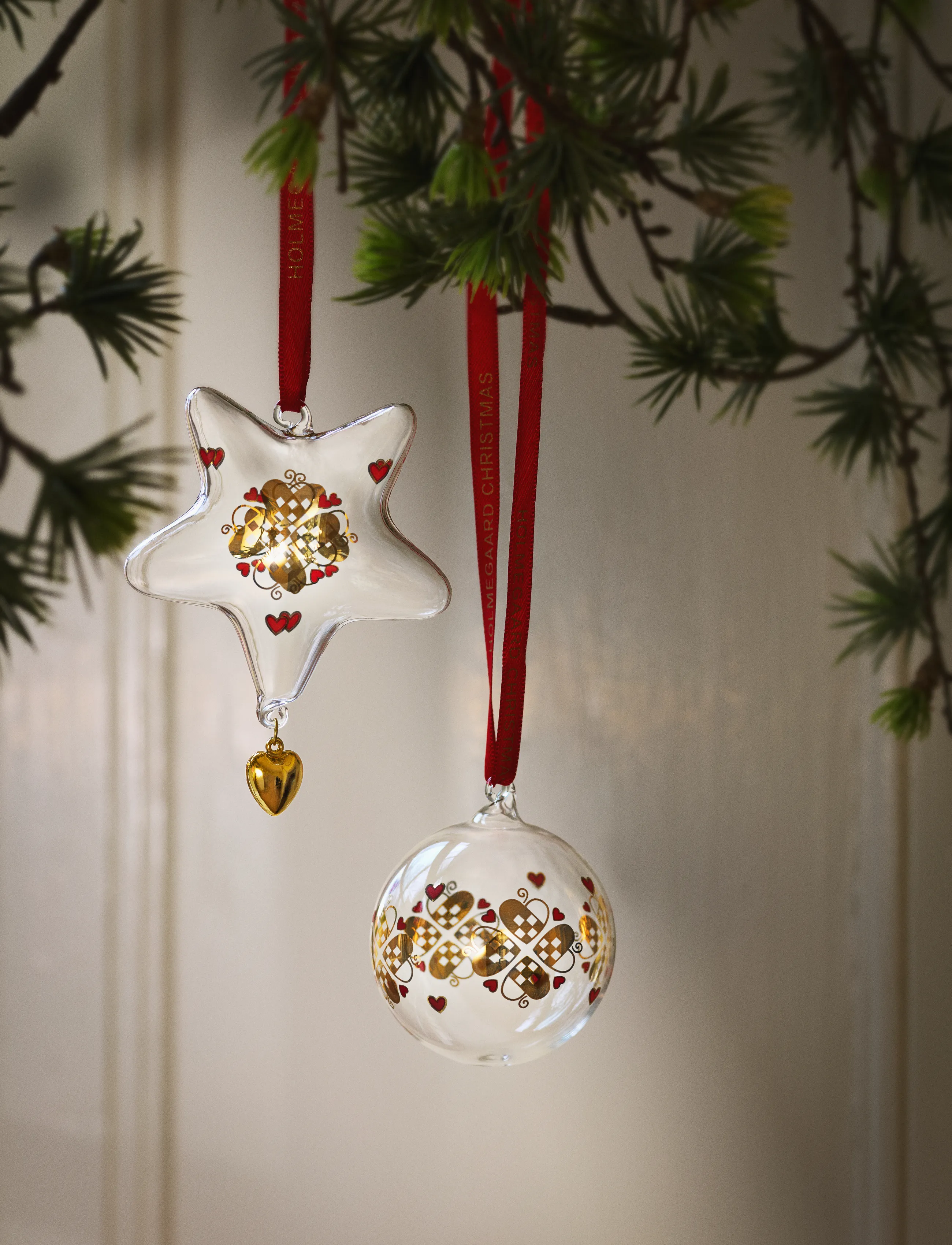 Holmegaard - Ann-Sofi Romme Annual Christmas Bauble 2026 small clear - clear - 0