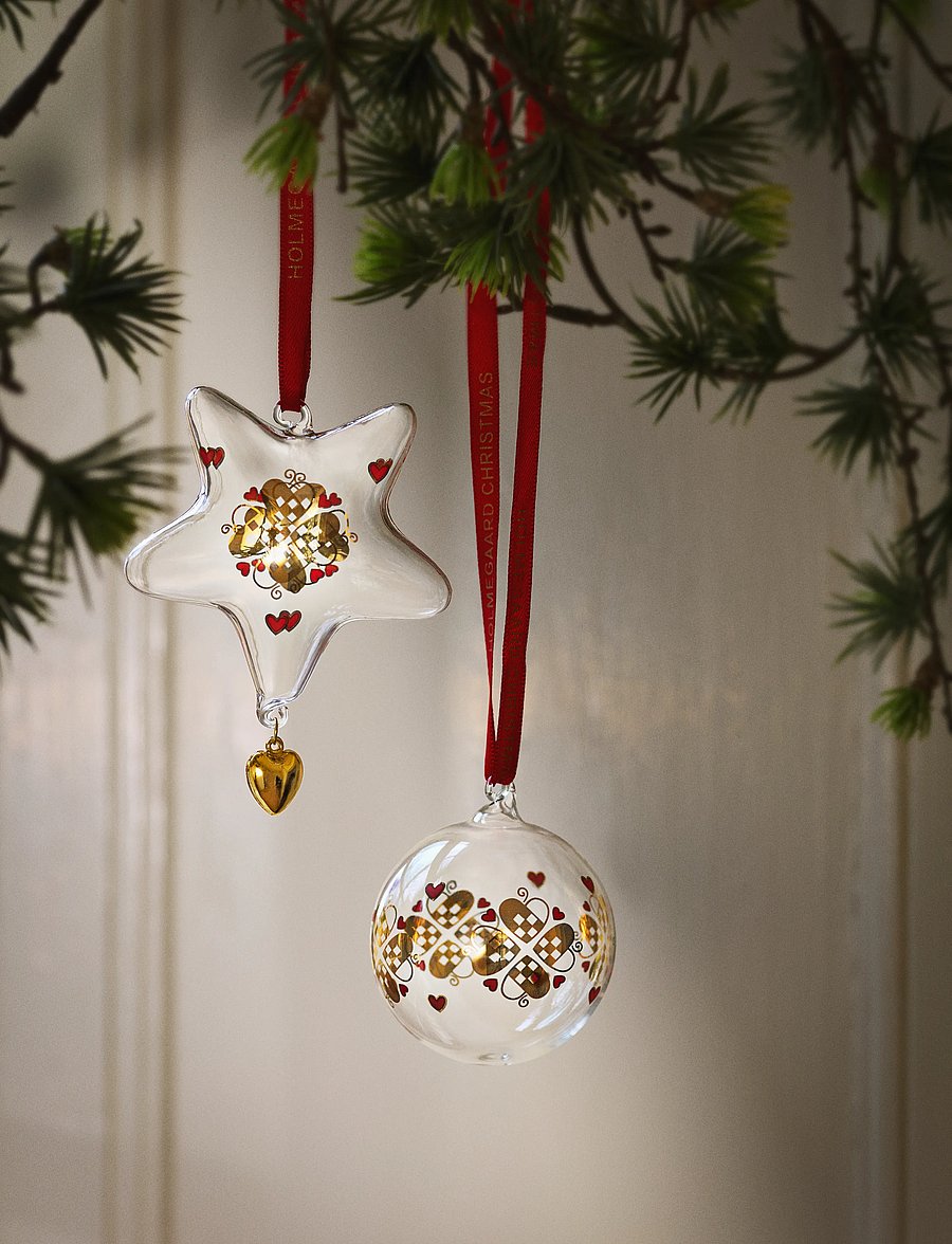 Holmegaard - Ann-Sofi Romme Annual Christmas Star 2026 small clear - clear - 0