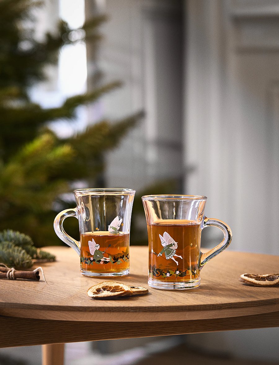 Holmegaard - Holmegaard Christmas Julhotdrinkglas 2026 23 cl multi 2 st. - glöggmuggar - multi - 0