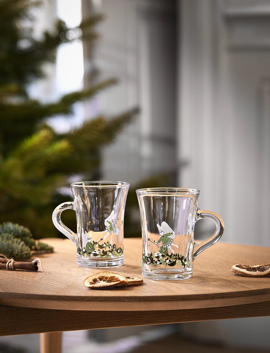 Holmegaard - Holmegaard Christmas Julhotdrinkglas 2026 23 cl multi 2 st. - glöggmuggar - multi - 2