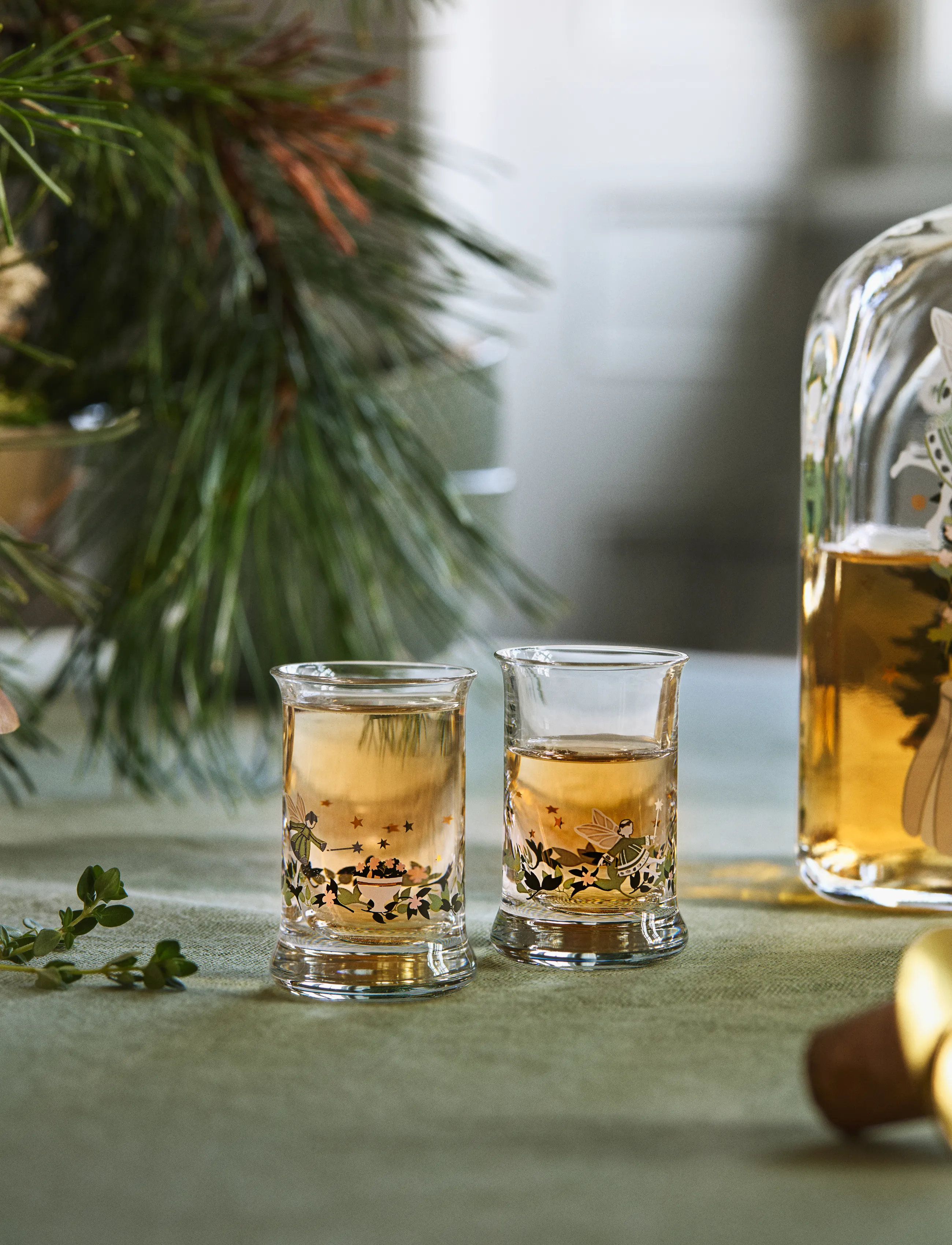 Holmegaard - Holmegaard Christmas Julsnapsglas 2026 3 cl multi 2 st. - dricksglas - multi - 0