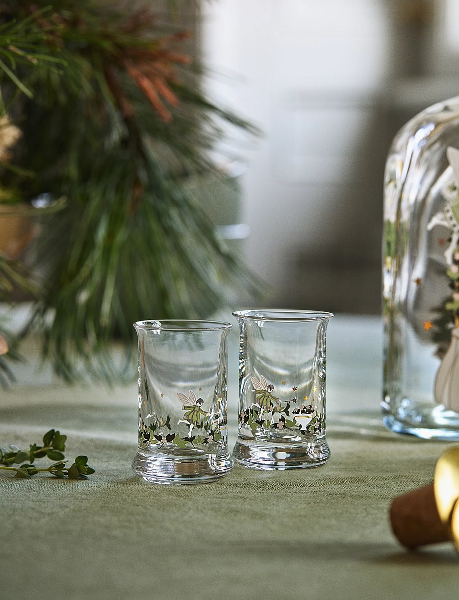 Holmegaard - Holmegaard Christmas Julsnapsglas 2026 3 cl multi 2 st. - dricksglas - multi - 2