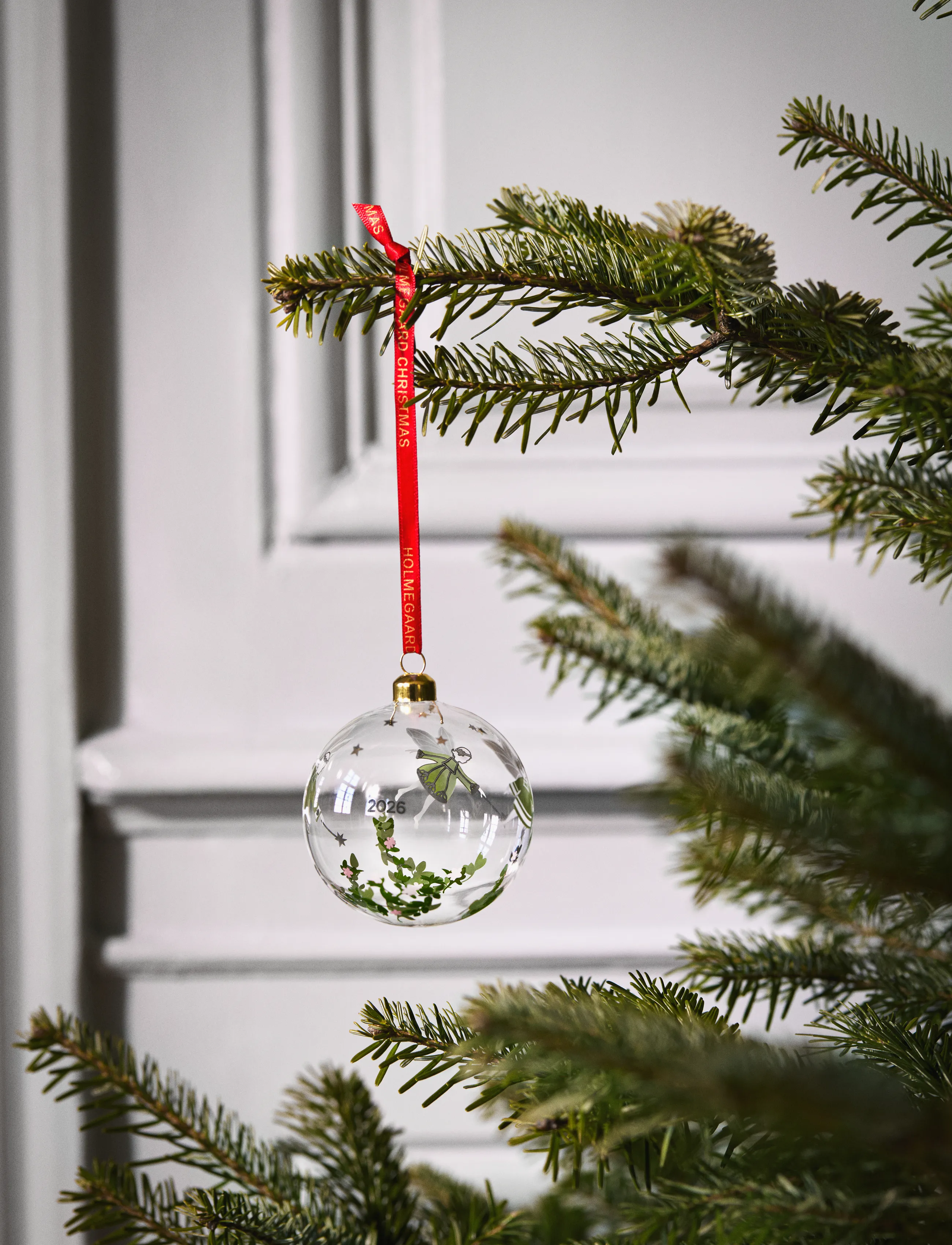 Holmegaard - Holmegaard Christmas Årets julekugle 2026 klar - clear - 0