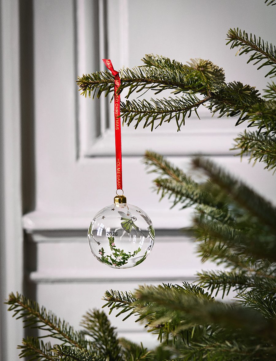 Holmegaard - Holmegaard Christmas Årets julekugle 2026 klar - clear - 0