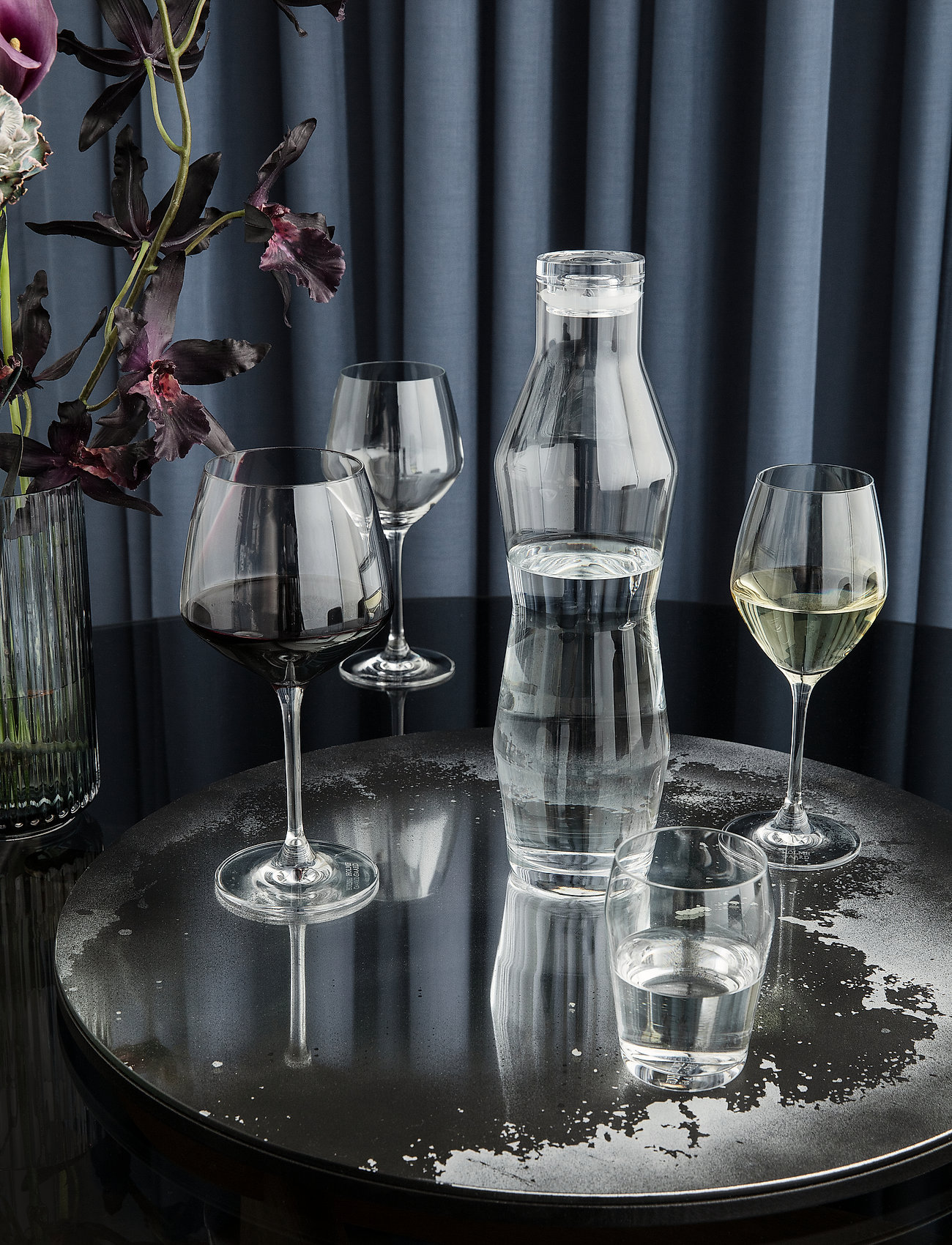 Holmegaard - Perfection Water carafe 1,1 l - water carafes - clear - 4