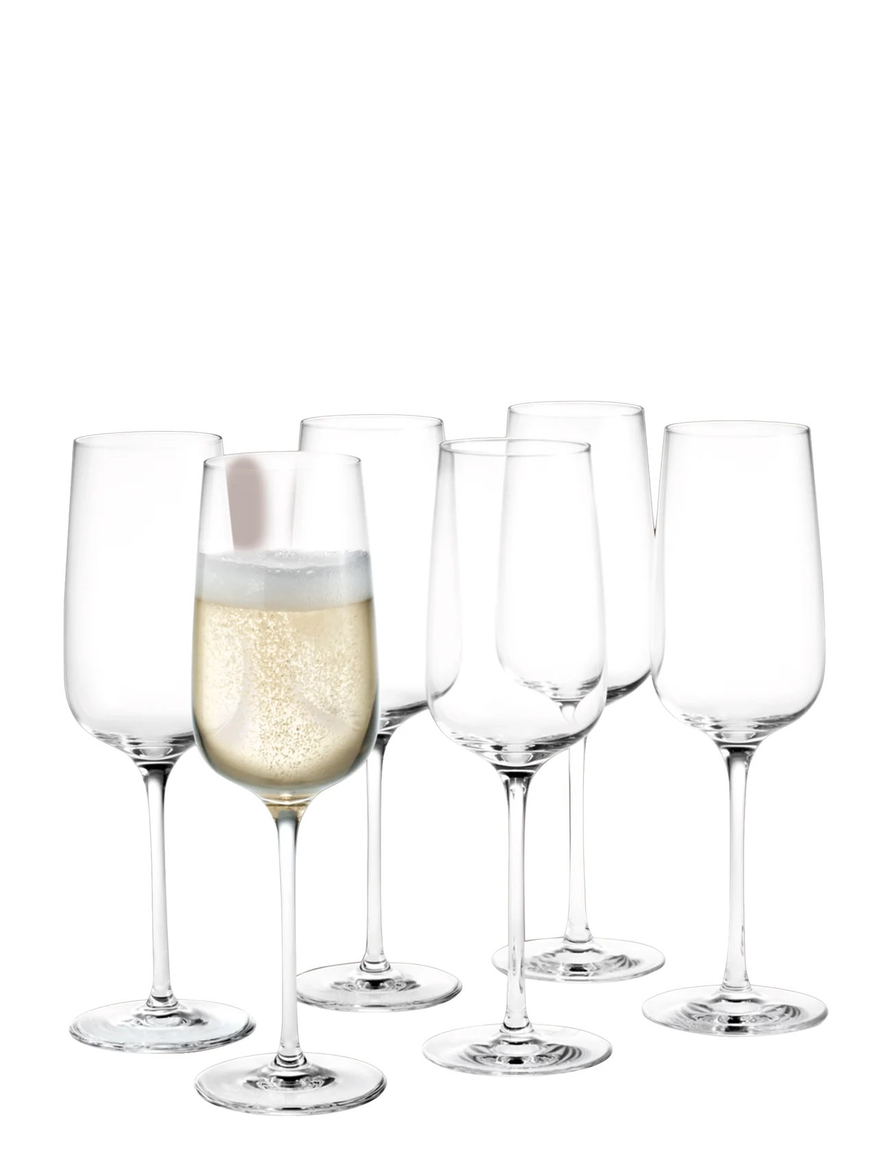 Holmegaard - Bouquet Champagneglas 29 cl klar 6 stk. - champagneglas - clear - 0