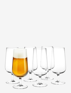 Bouquet Beer Glass 53 cl clear 6 pcs., Holmegaard