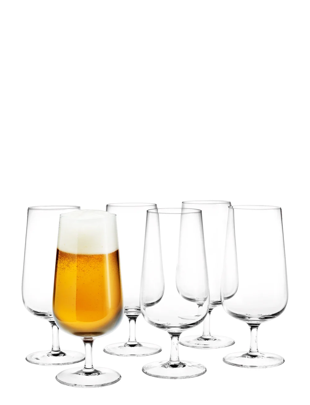 Holmegaard - Bouquet Beer Glass 53 cl clear 6 pcs. - Über 100 € - clear - 0