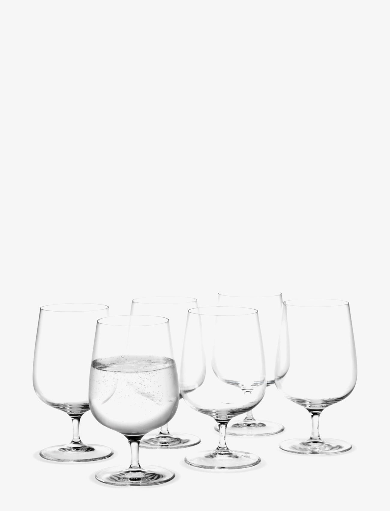 Holmegaard Bouquet Vandglas 38 cl klar 6 stk. - Borddækning - CLEAR / undefined