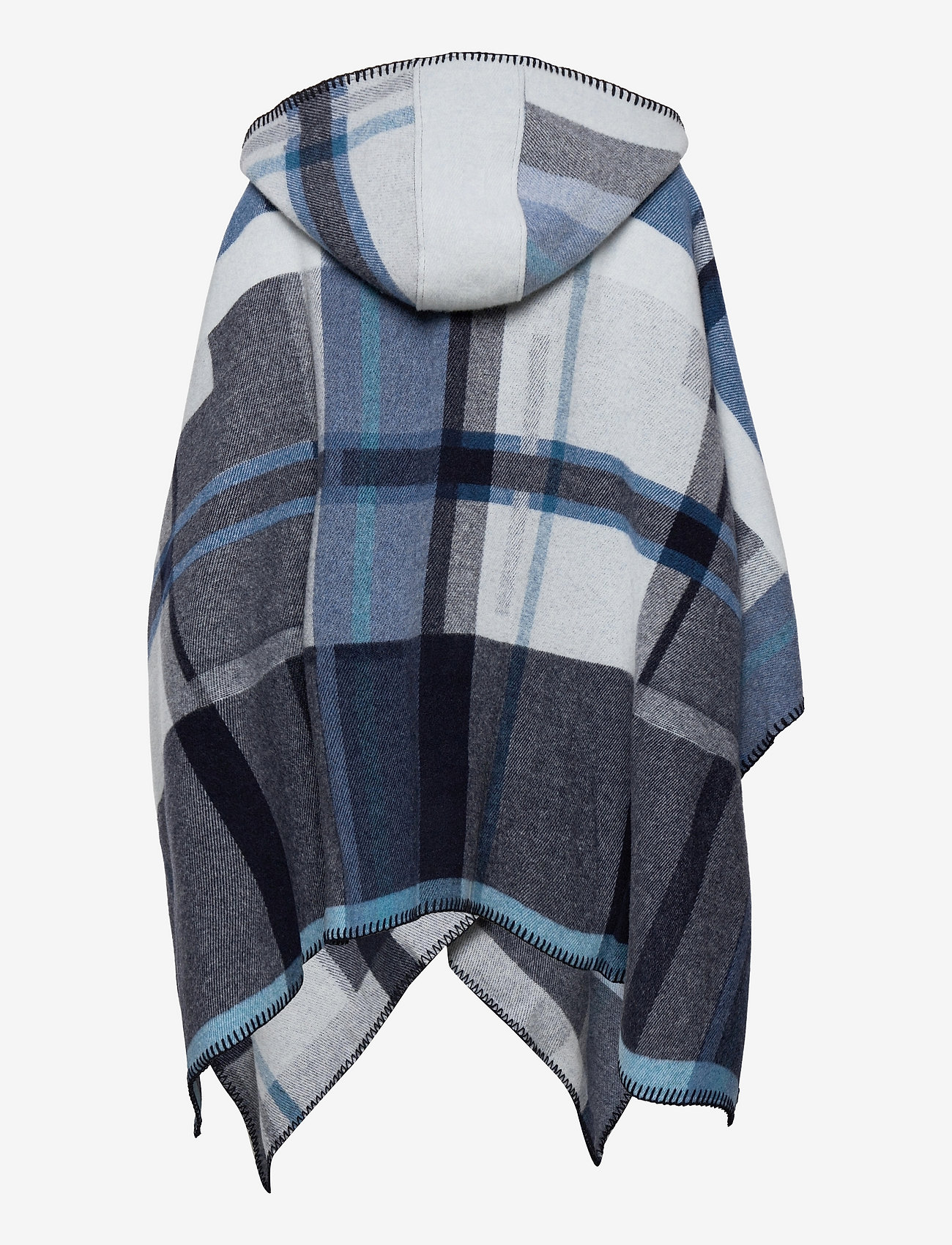 HOLZWEILER - Tableau Cash. Hooded Poncho - coley - 1