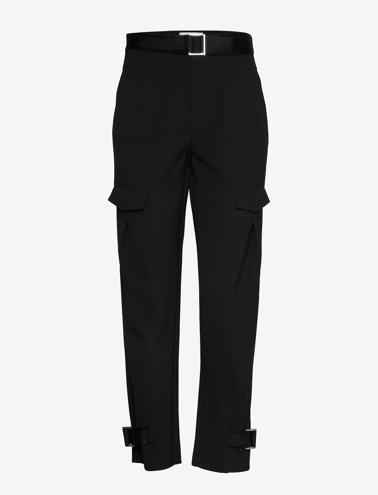 HOLZWEILER - Skunk Trouser - bukser med lige ben - black - 0