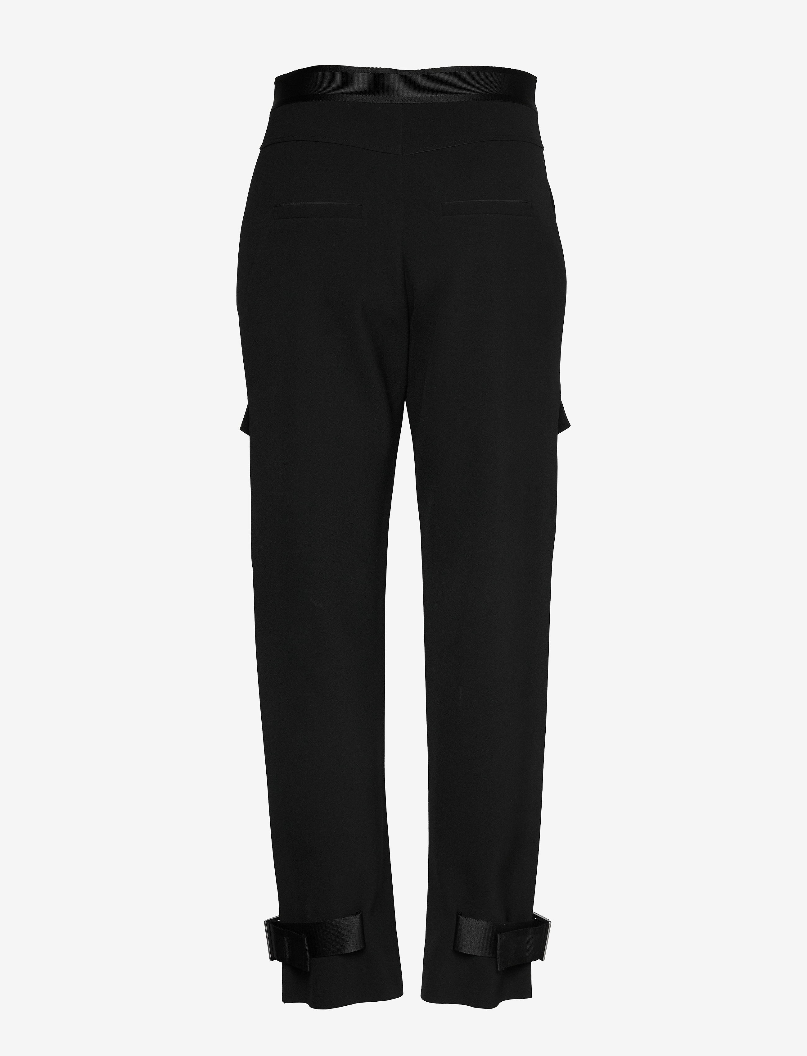 HOLZWEILER - Skunk Trouser - sirge säärega püksid - black - 1