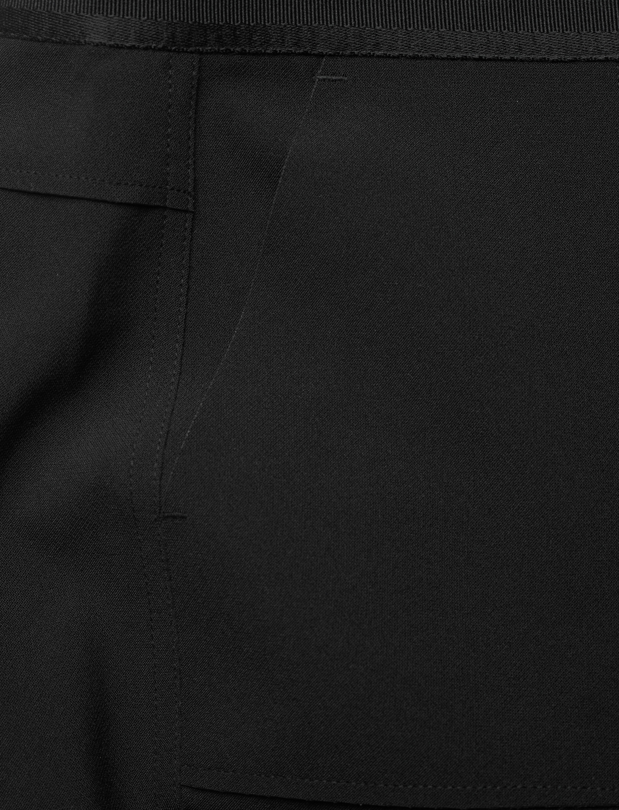 HOLZWEILER - Skunk Trouser - sirge säärega püksid - black - 2