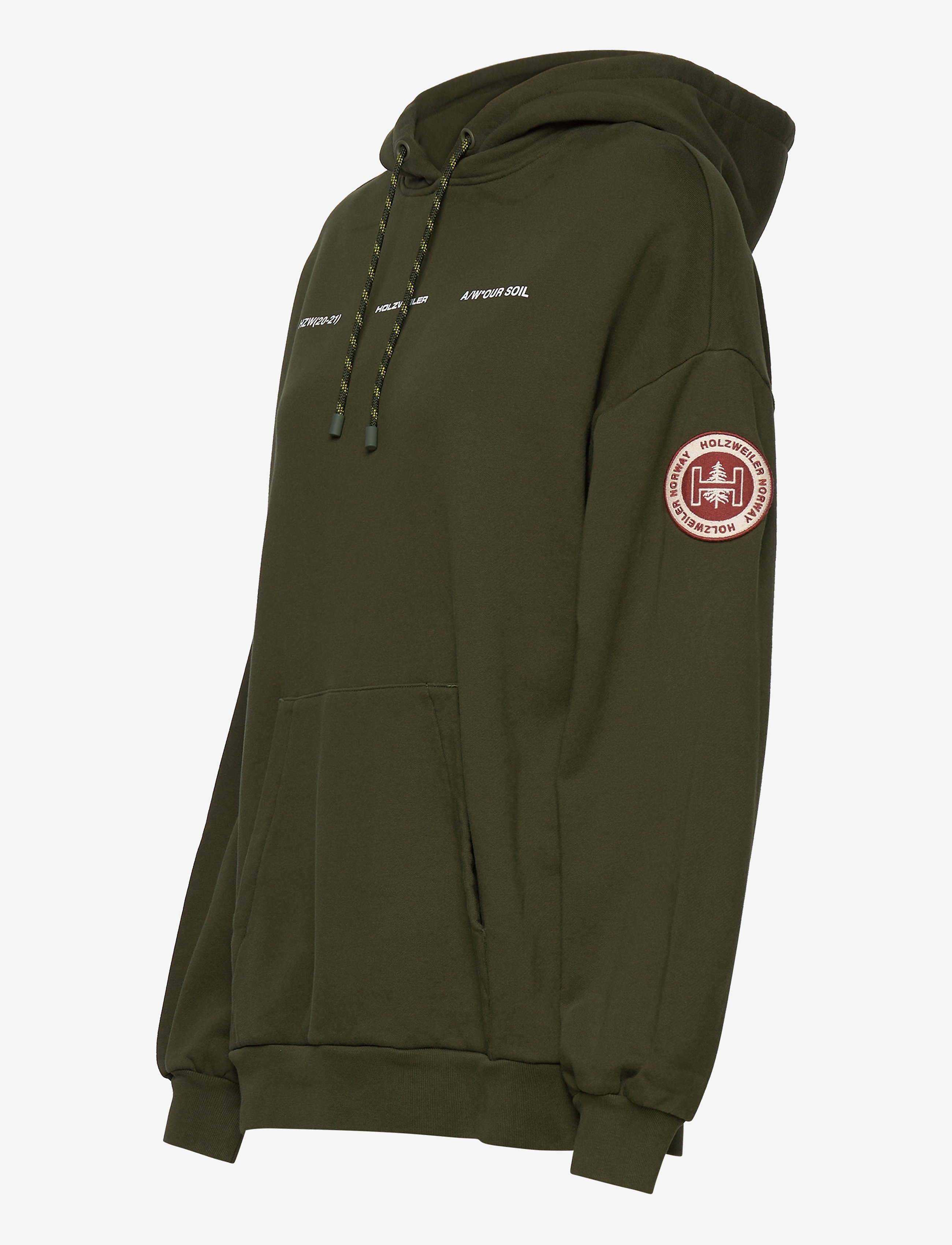 HOLZWEILER - Placebo Print Hoodie 20-04 - dark green - 3