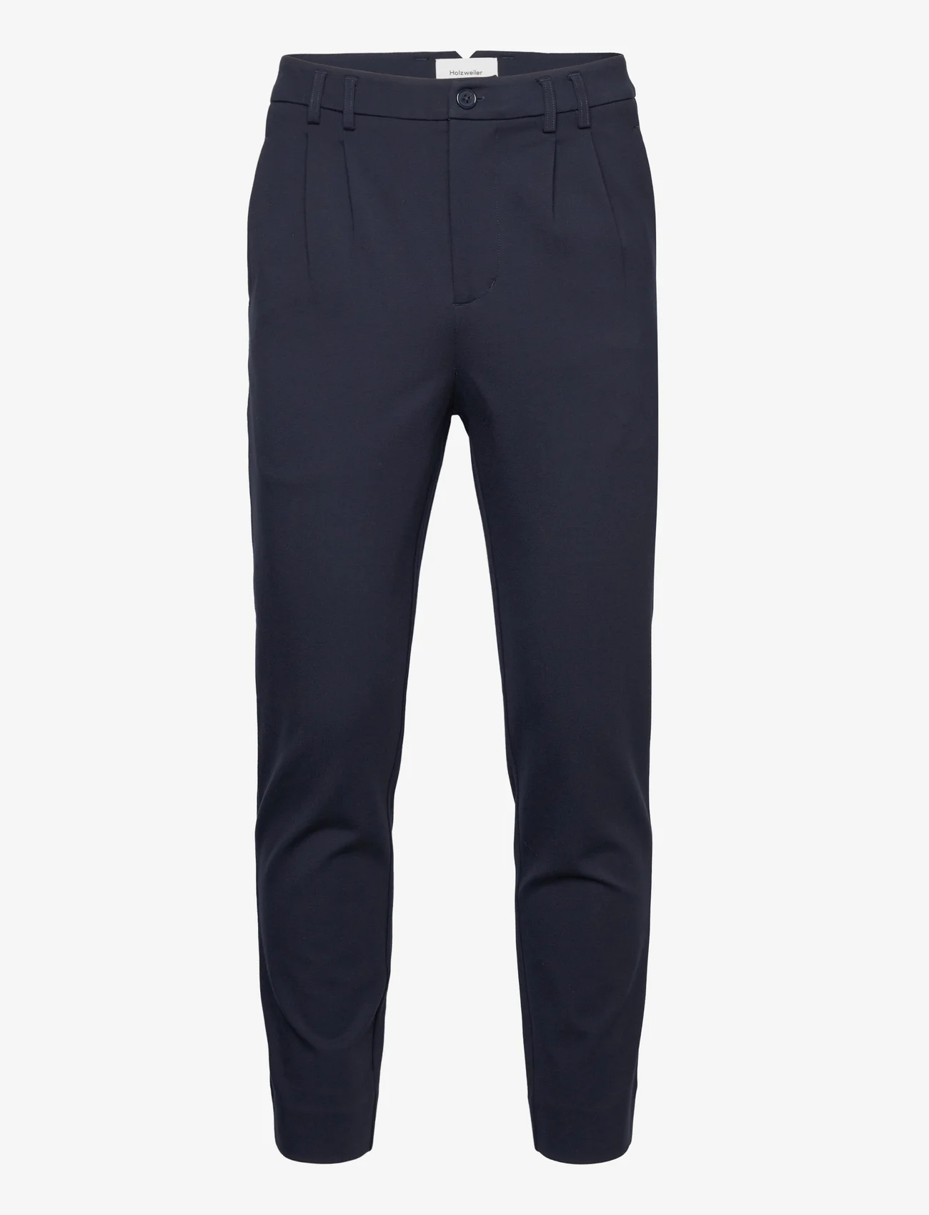 HOLZWEILER - Tobi Trouser - kostiumo kelnės - navy - 0