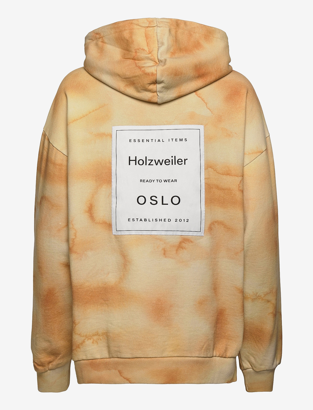 HOLZWEILER - Placebo Print Hoodie - sweatshirts & hoodies - yellow mix - 1