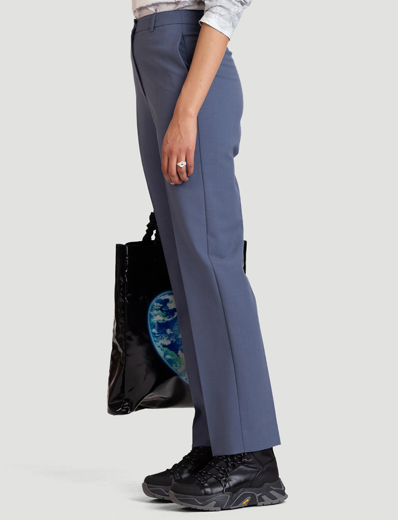HOLZWEILER - Advise Trouser 22-01 - mid blue - 4