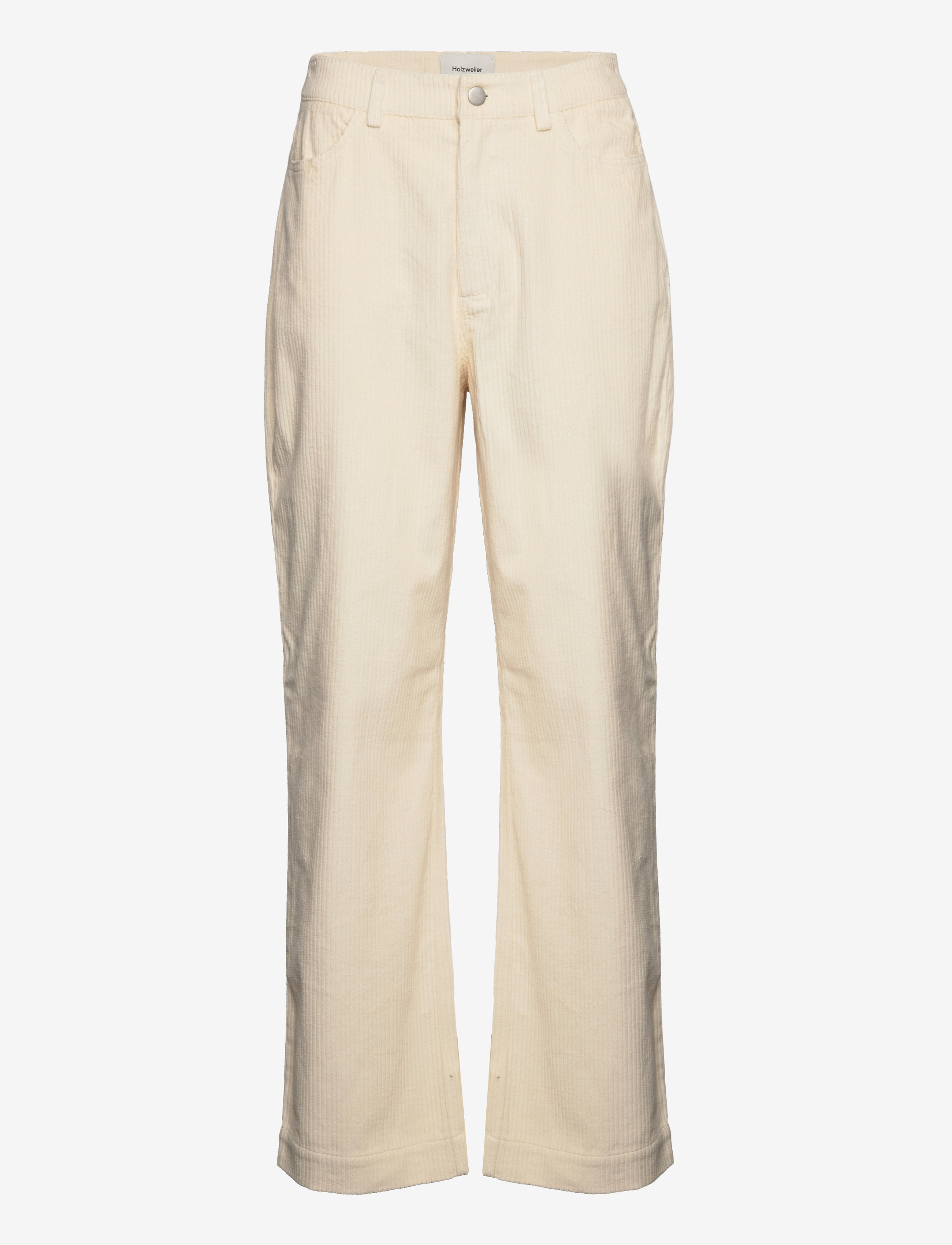 HOLZWEILER - Naomi Cordroy Trouser 22-01 - ecru - 1