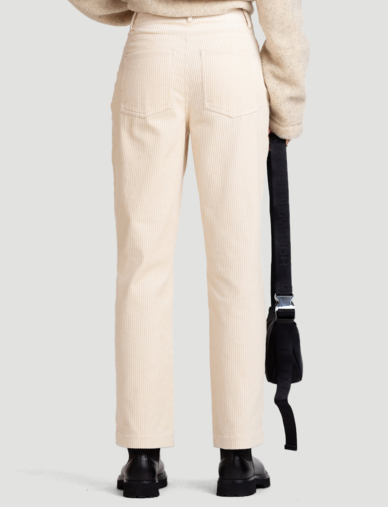 HOLZWEILER - Naomi Cordroy Trouser 22-01 - ecru - 4