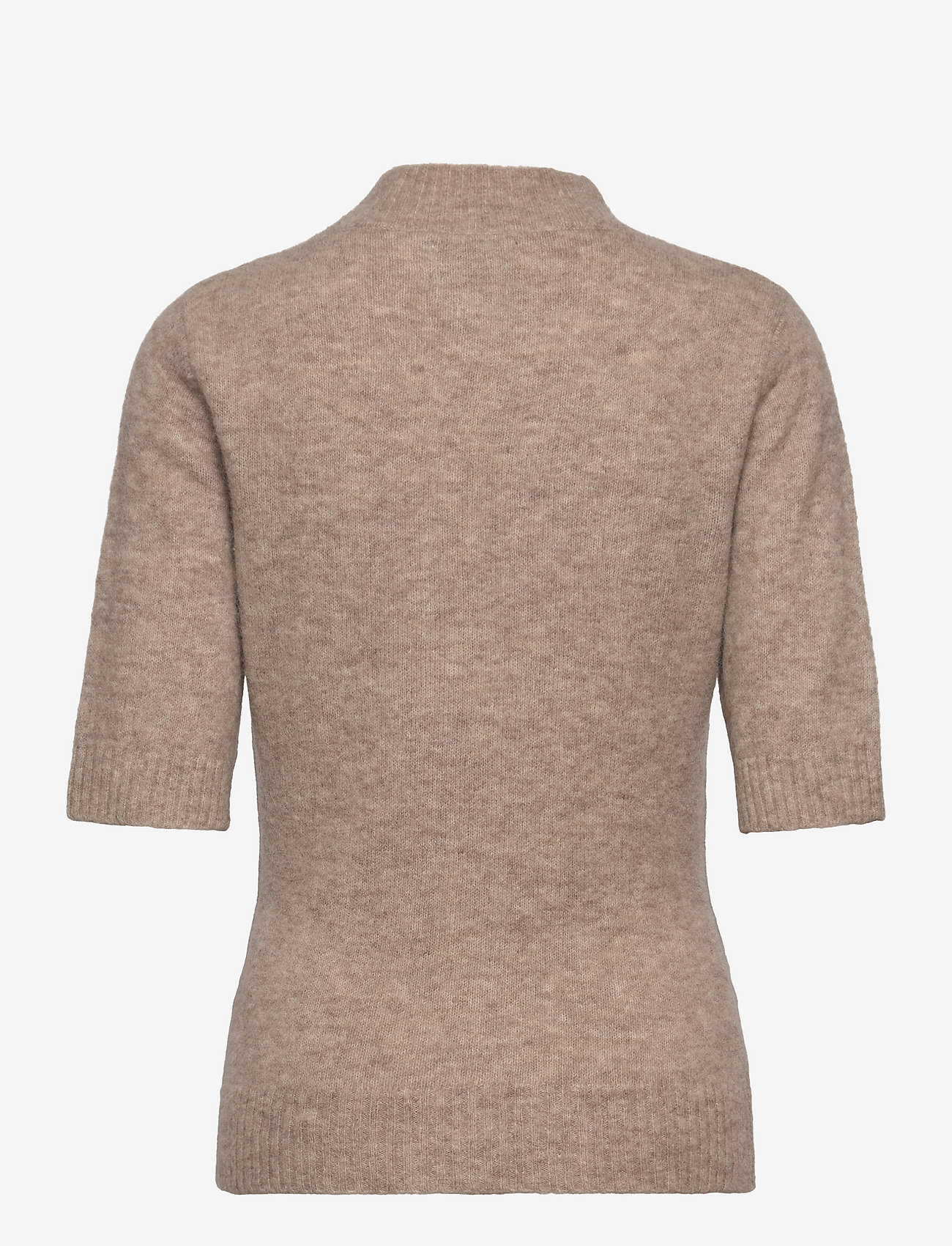 HOLZWEILER - Puff Knit Tee - taupe - 1