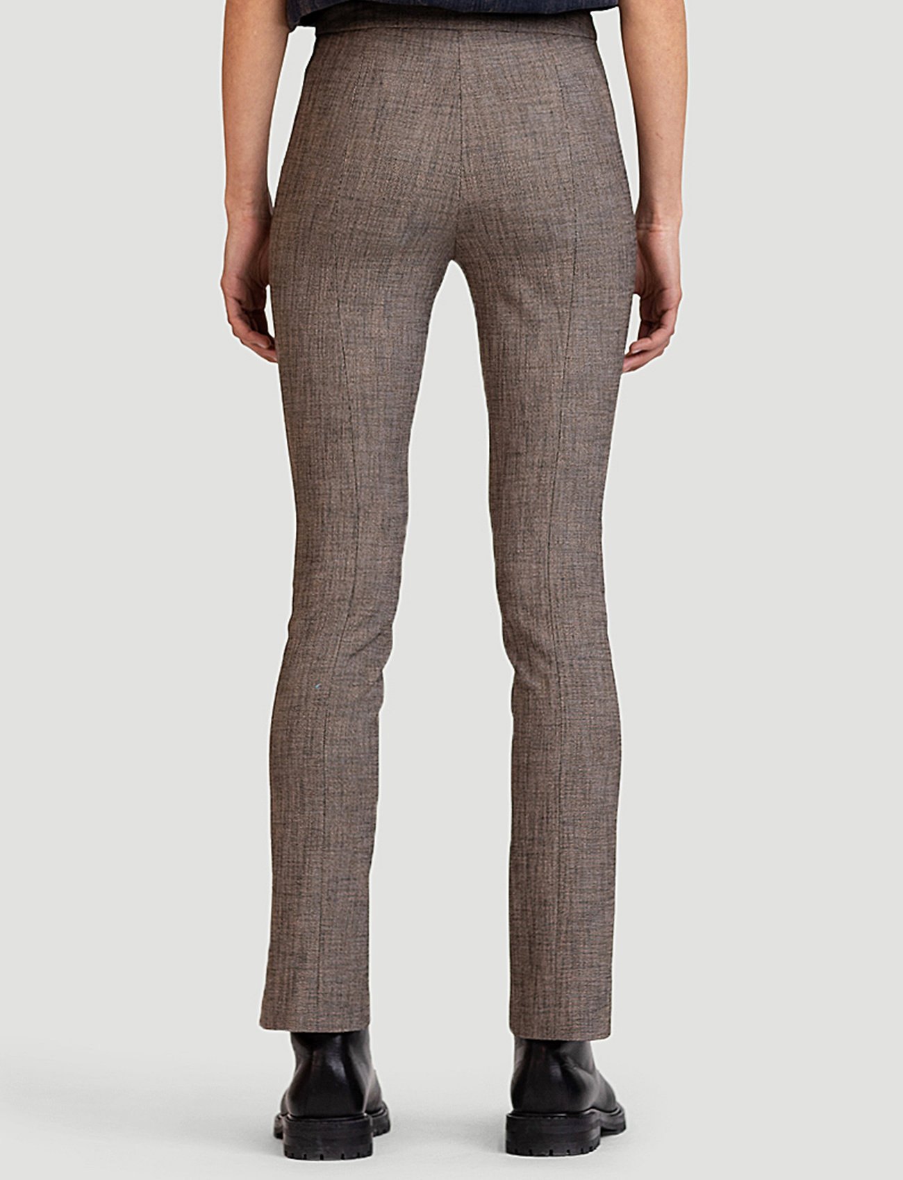 HOLZWEILER - Sira Piping Trouser 22-01 - slim fit bukser - taupe - 4