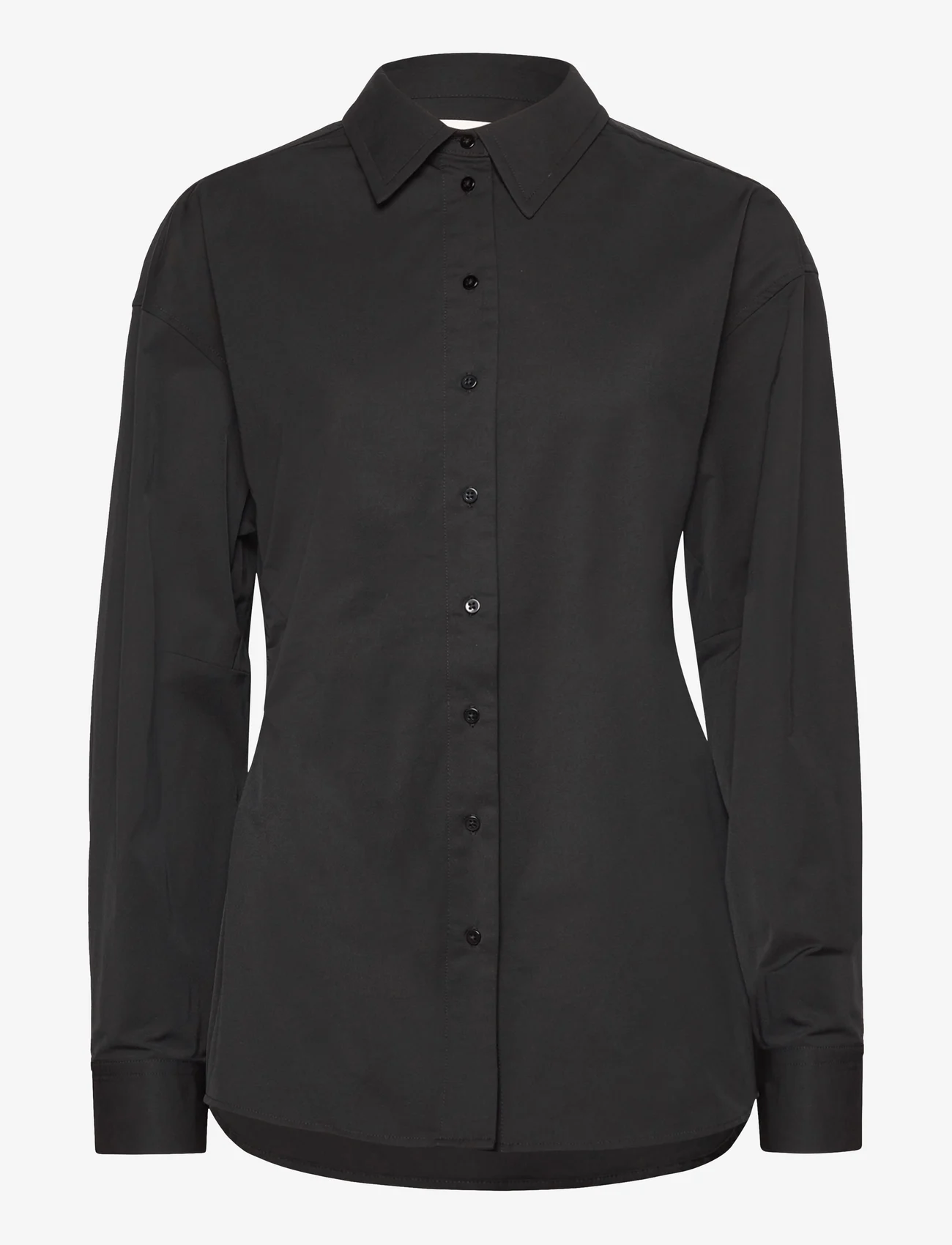 HOLZWEILER - Tyri Shirt 22-01 - pikkade varrukatega särgid - black - 0