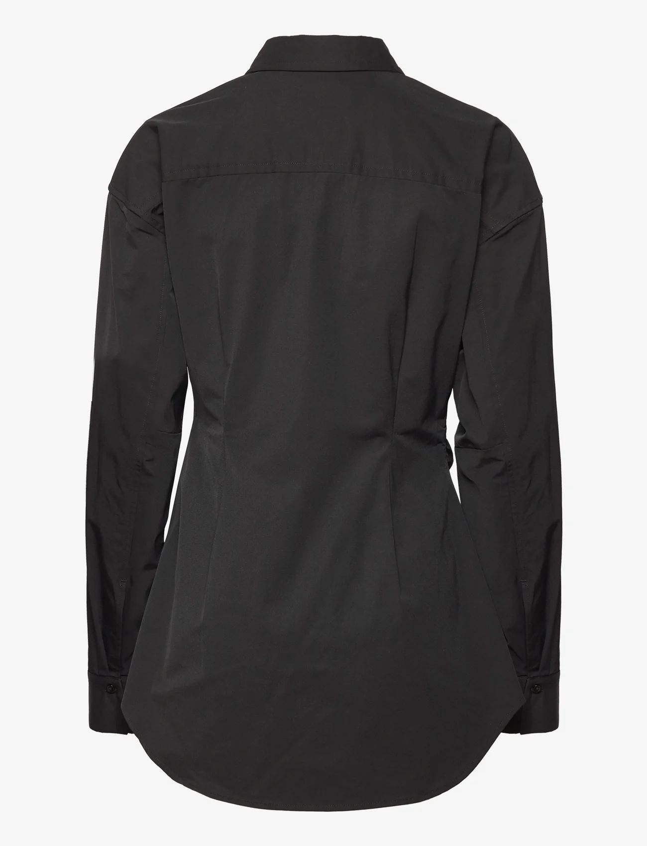 HOLZWEILER - Tyri Shirt 22-01 - pitkähihaiset paidat - black - 1