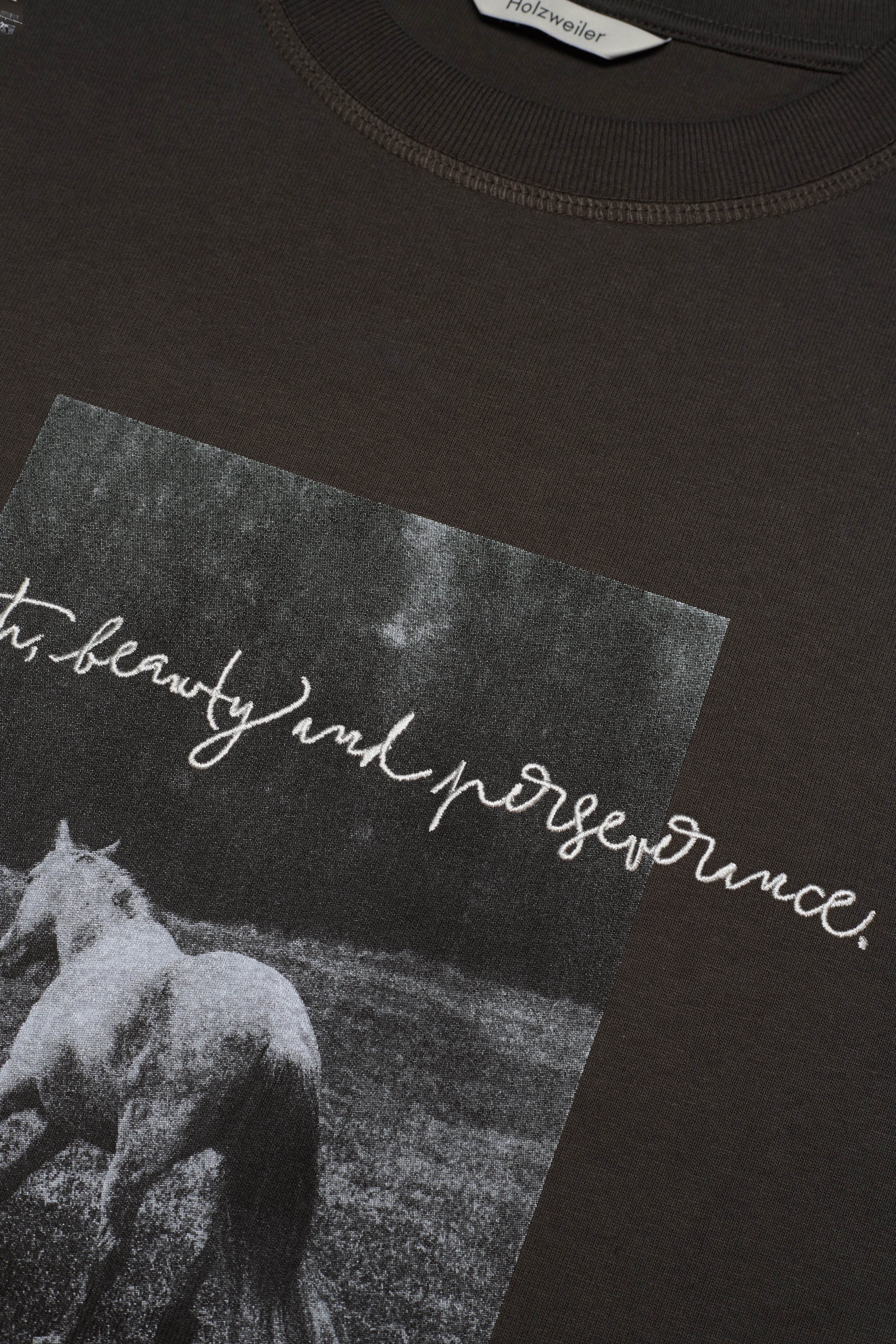 HOLZWEILER - Fleur Tee 22-01 - dk. grey - 2