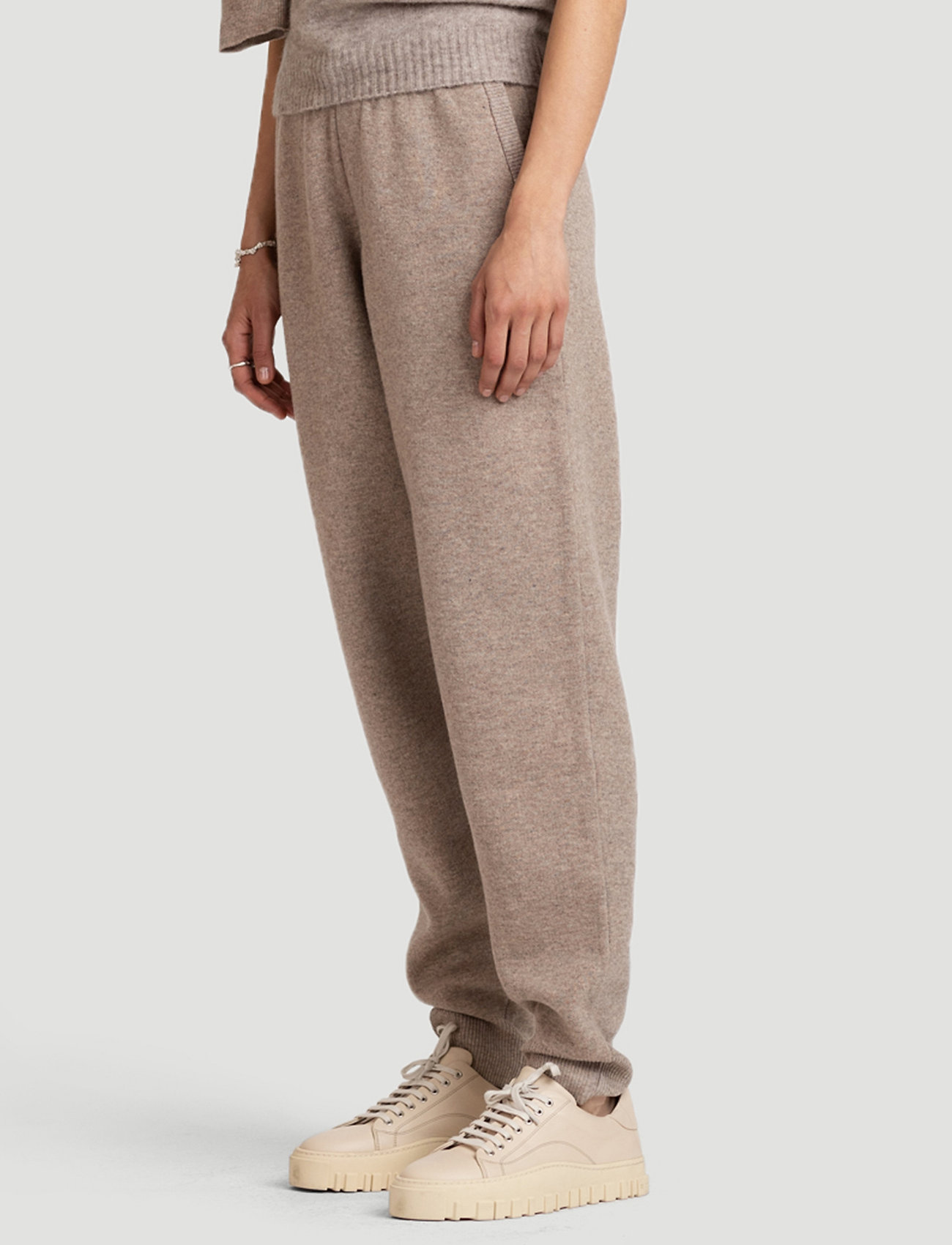 HOLZWEILER - Navigation Knit Trouser - taupe - 4