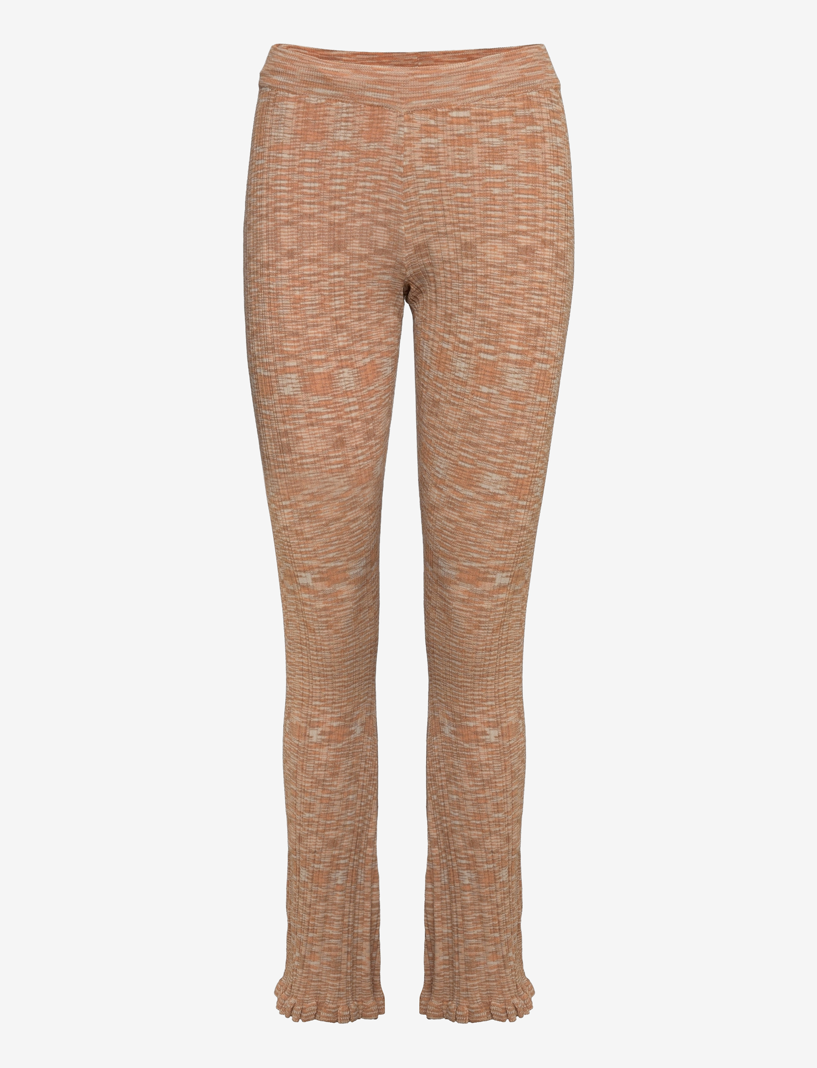 HOLZWEILER Dahlia Knit Trouser 22-01, L, Trousers, Mehrfarbig/gemustert - Flared, Frauen