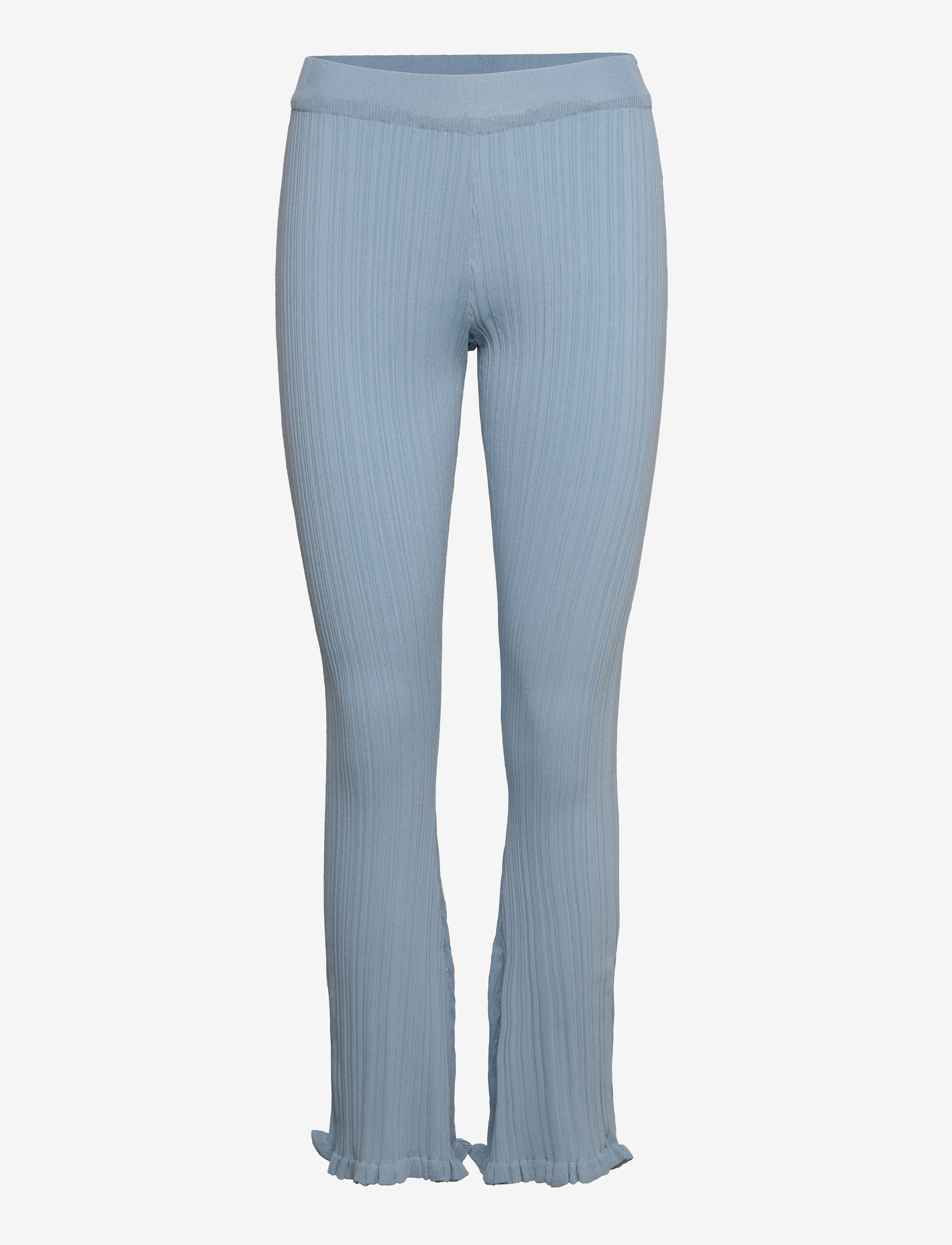 HOLZWEILER Dahlia Knit Trouser 22-01 - HOLZWEILER - MID BLUE / blue