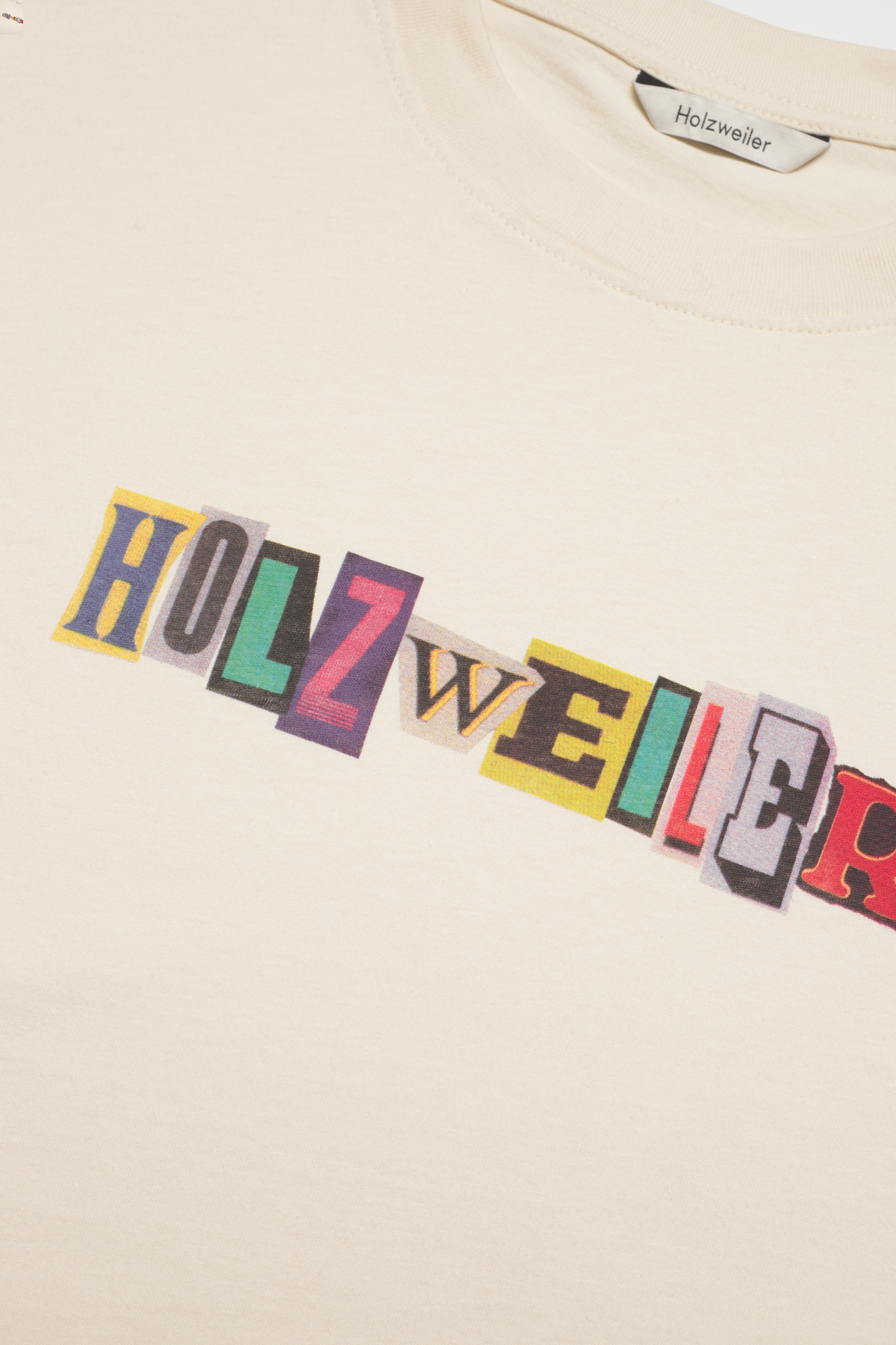 HOLZWEILER - Kjerag Print Tee 22-02 - ecru - 5