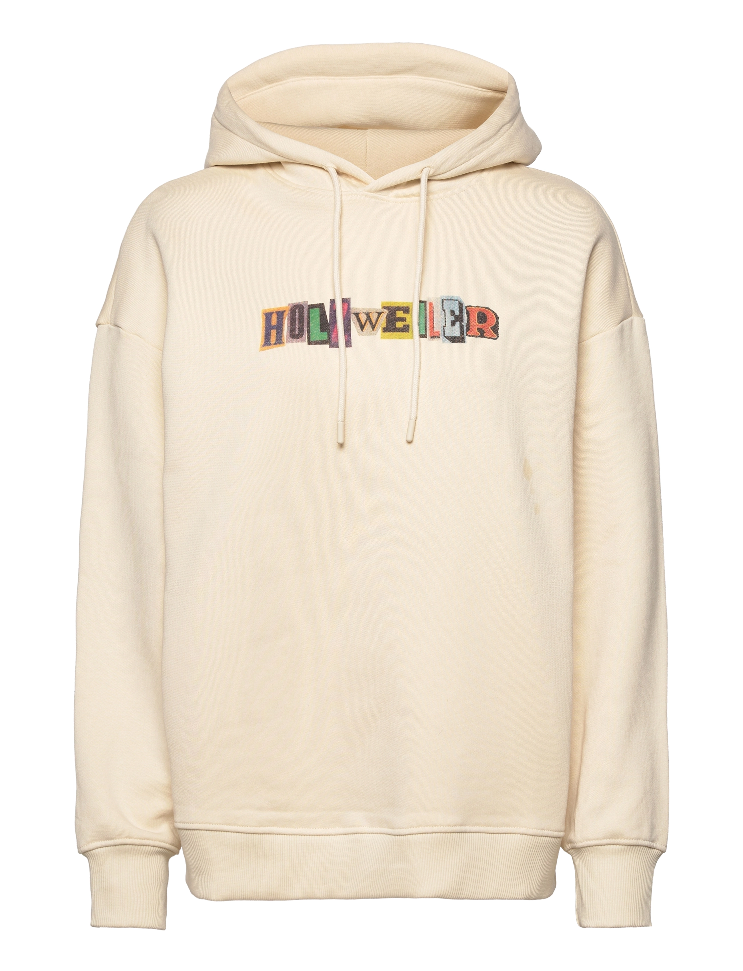 HOLZWEILER - Placebo Print Hoodie 22-02 - ecru - 0