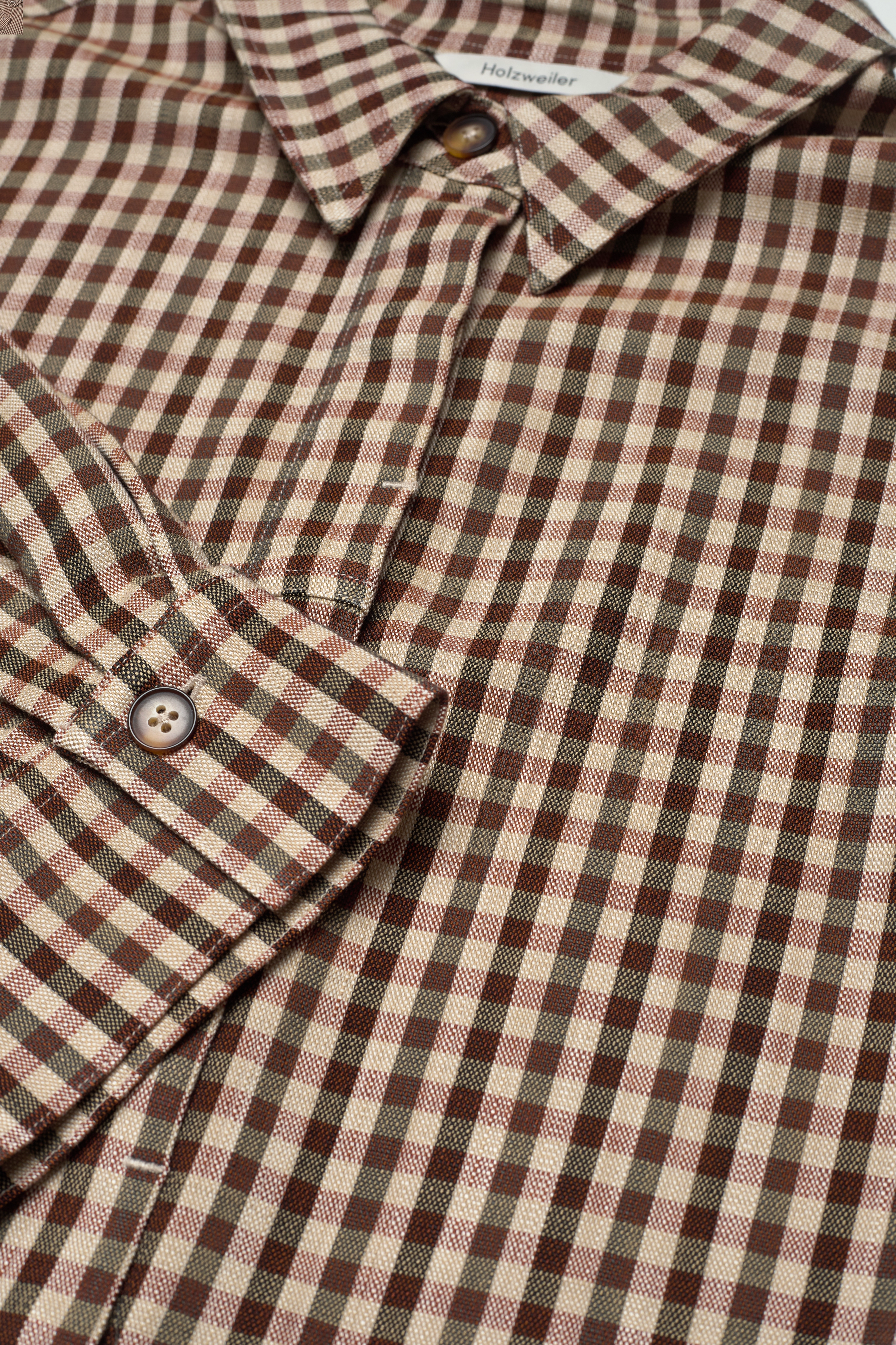 HOLZWEILER - Dais Check Shirt 22-02 - brown check - 2