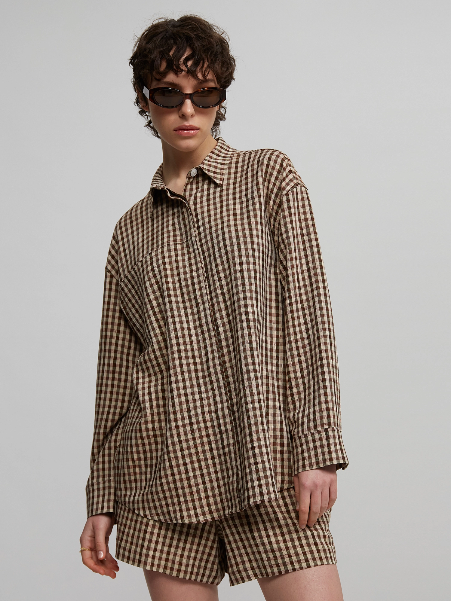 HOLZWEILER - Dais Check Shirt 22-02 - brown check - 3