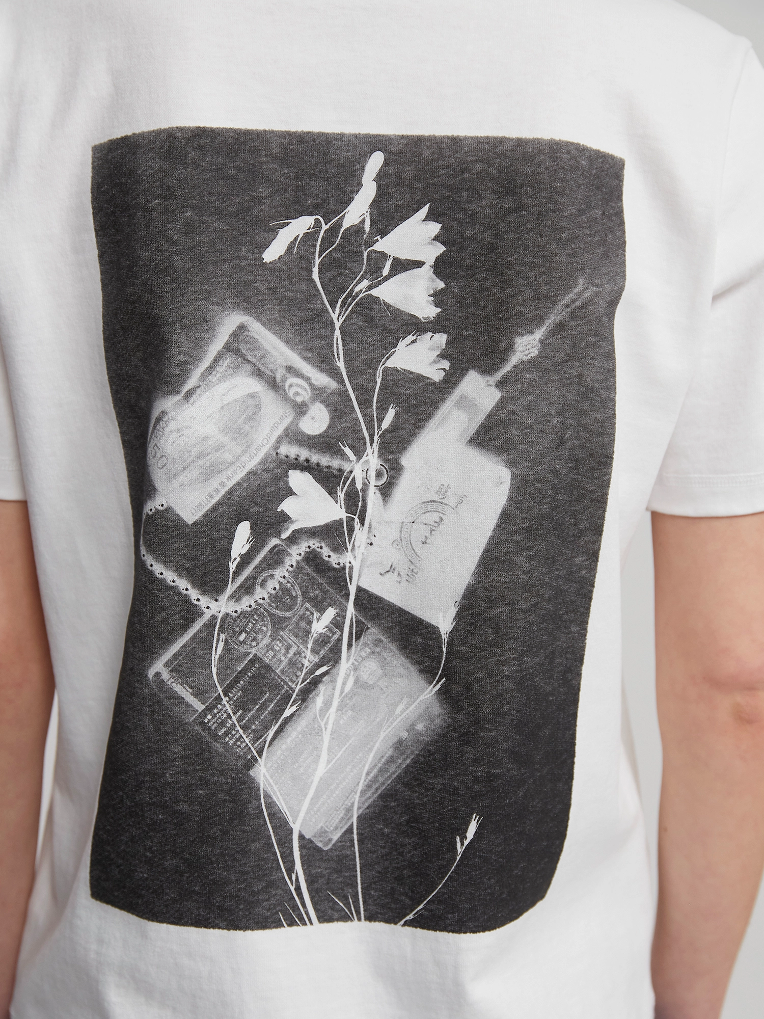 HOLZWEILER - Kjerag X-Ray Tee 22-02 - white - 2